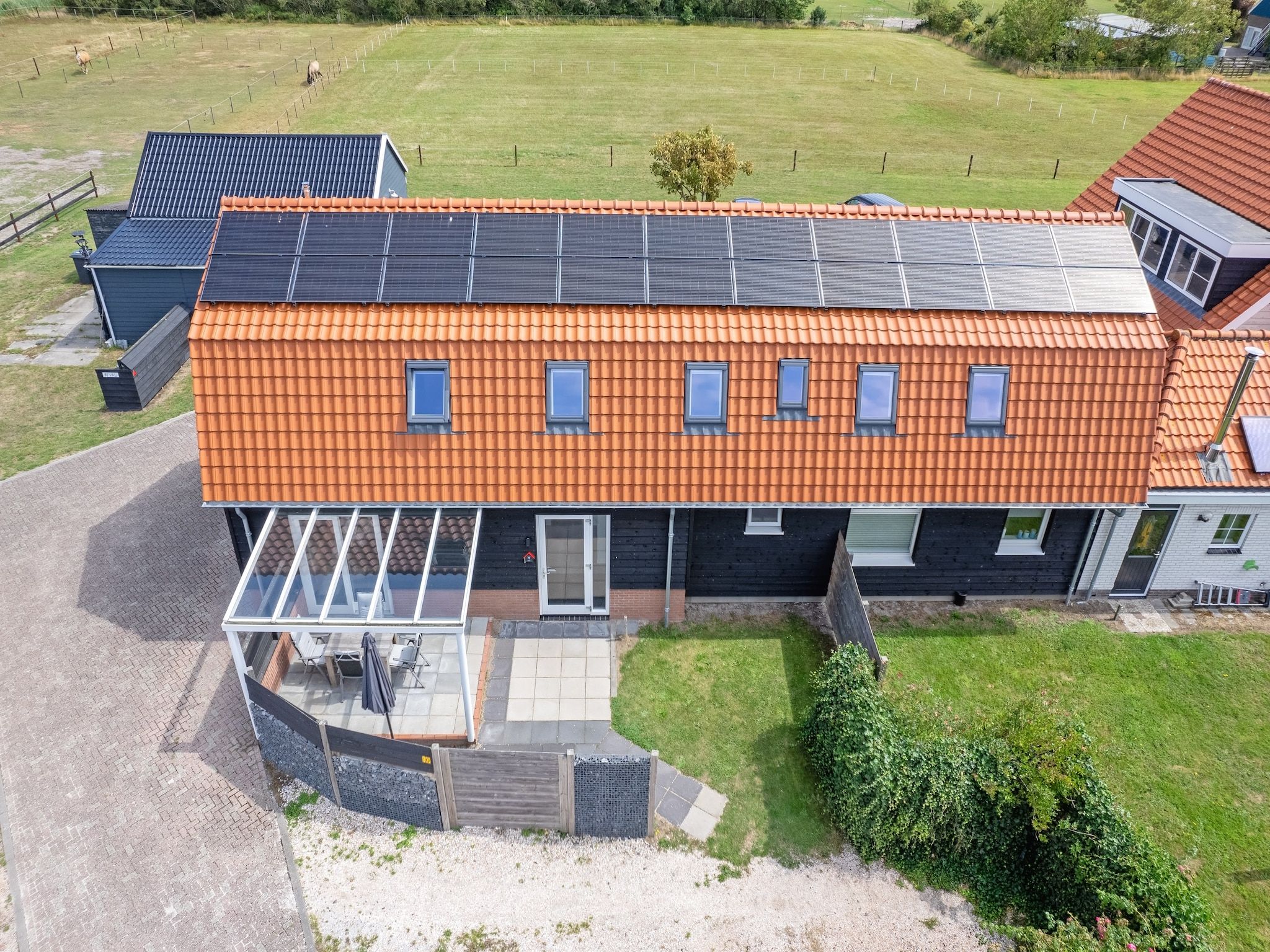 De buitenkant van Wulpenweid 10 in Den Burg