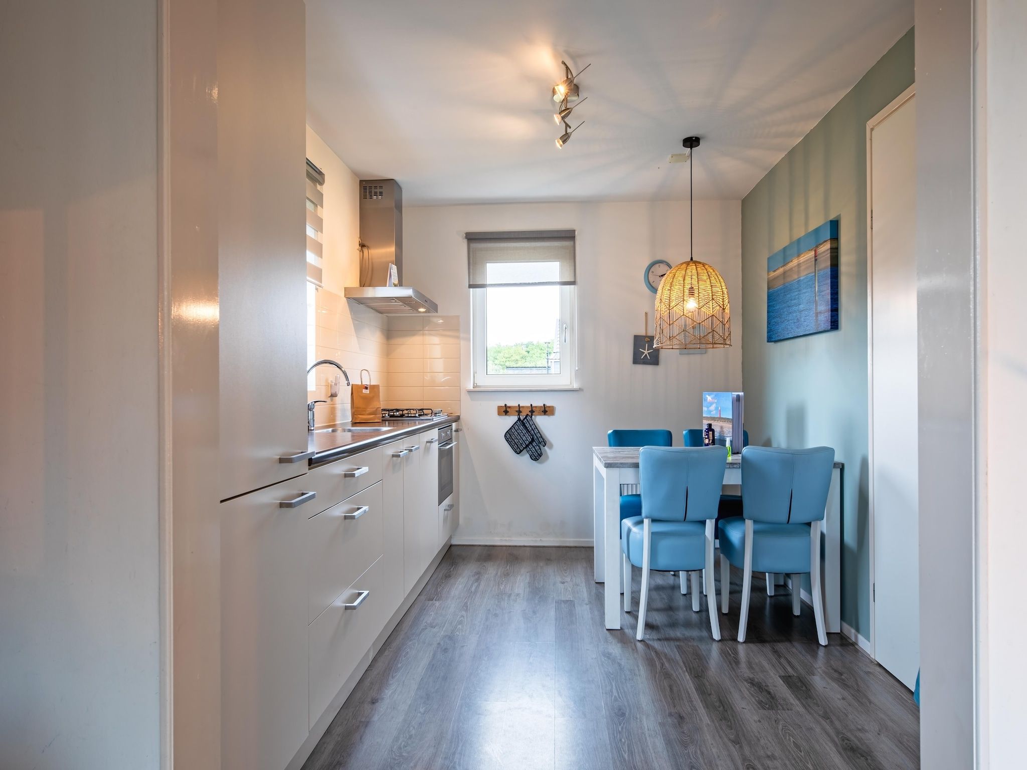 De keuken van Wulpenweid 12 in Den Burg