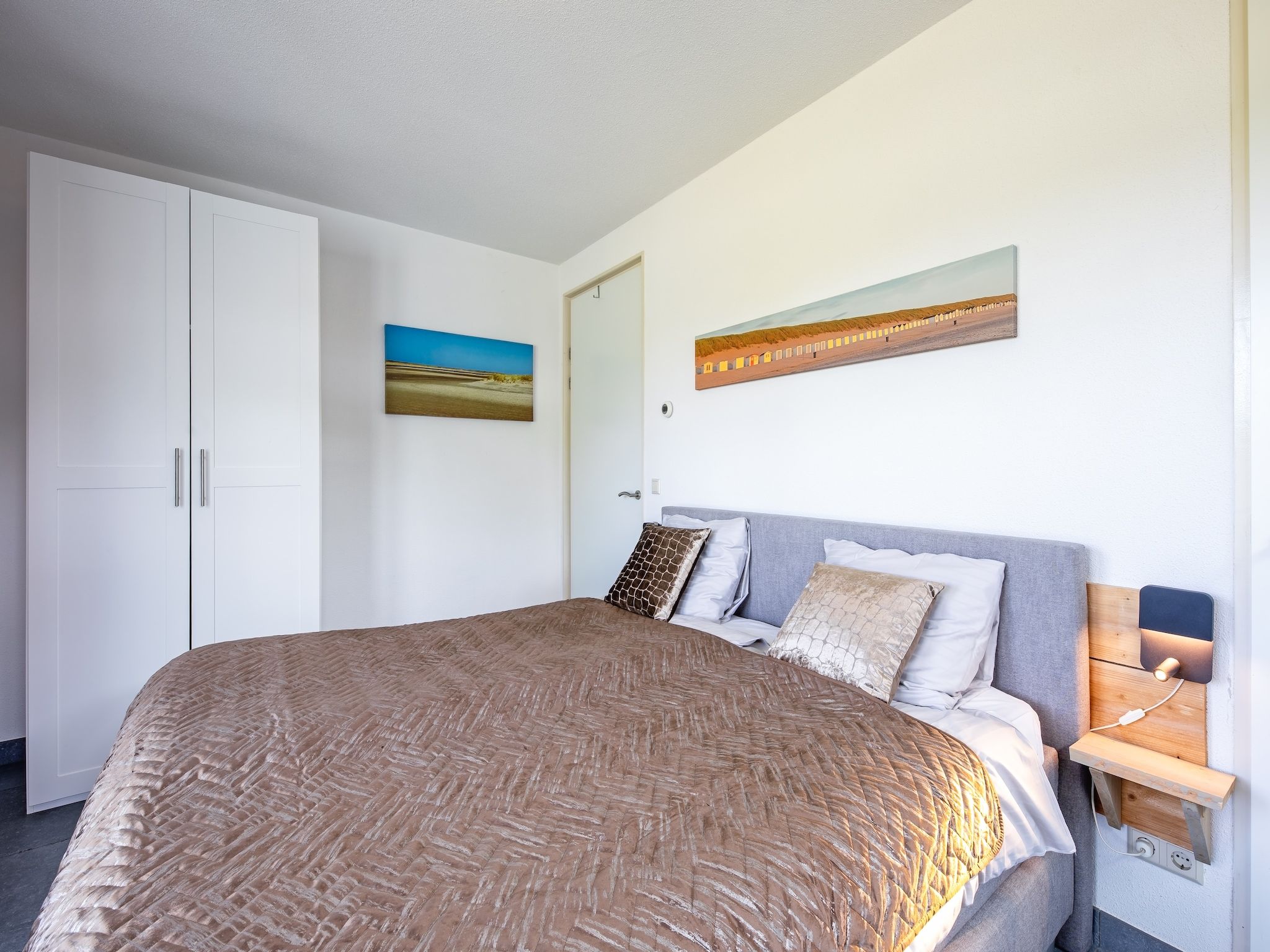 Een slaapkamer van Wulpenweid 12A in Den Burg