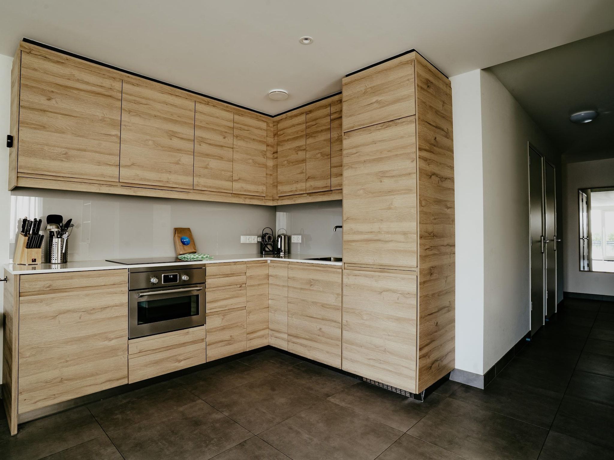 De keuken van Waterpark de Meerparel 13 in Uitgeest