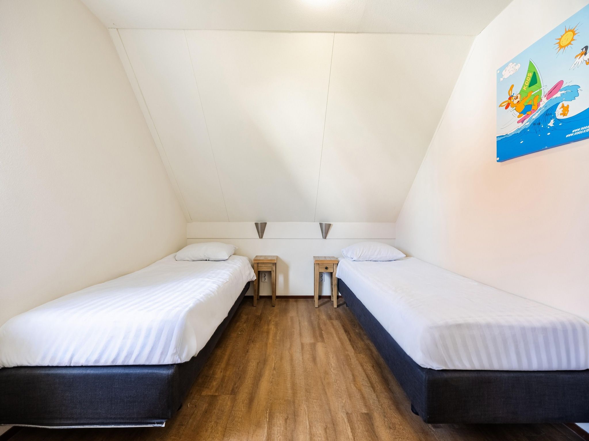 Een slaapkamer van Noordzee Residence Cadzand-Bad 29 in Cadzand-Bad