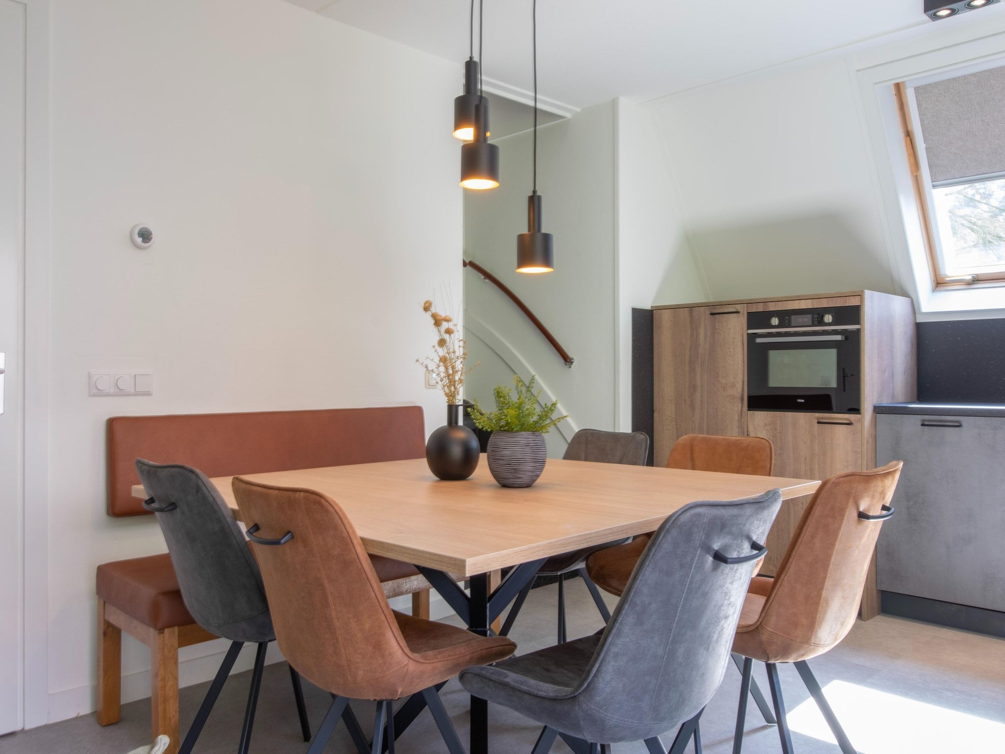 De keuken van Vakantiepark de Katjeskelder 24 in Oosterhout