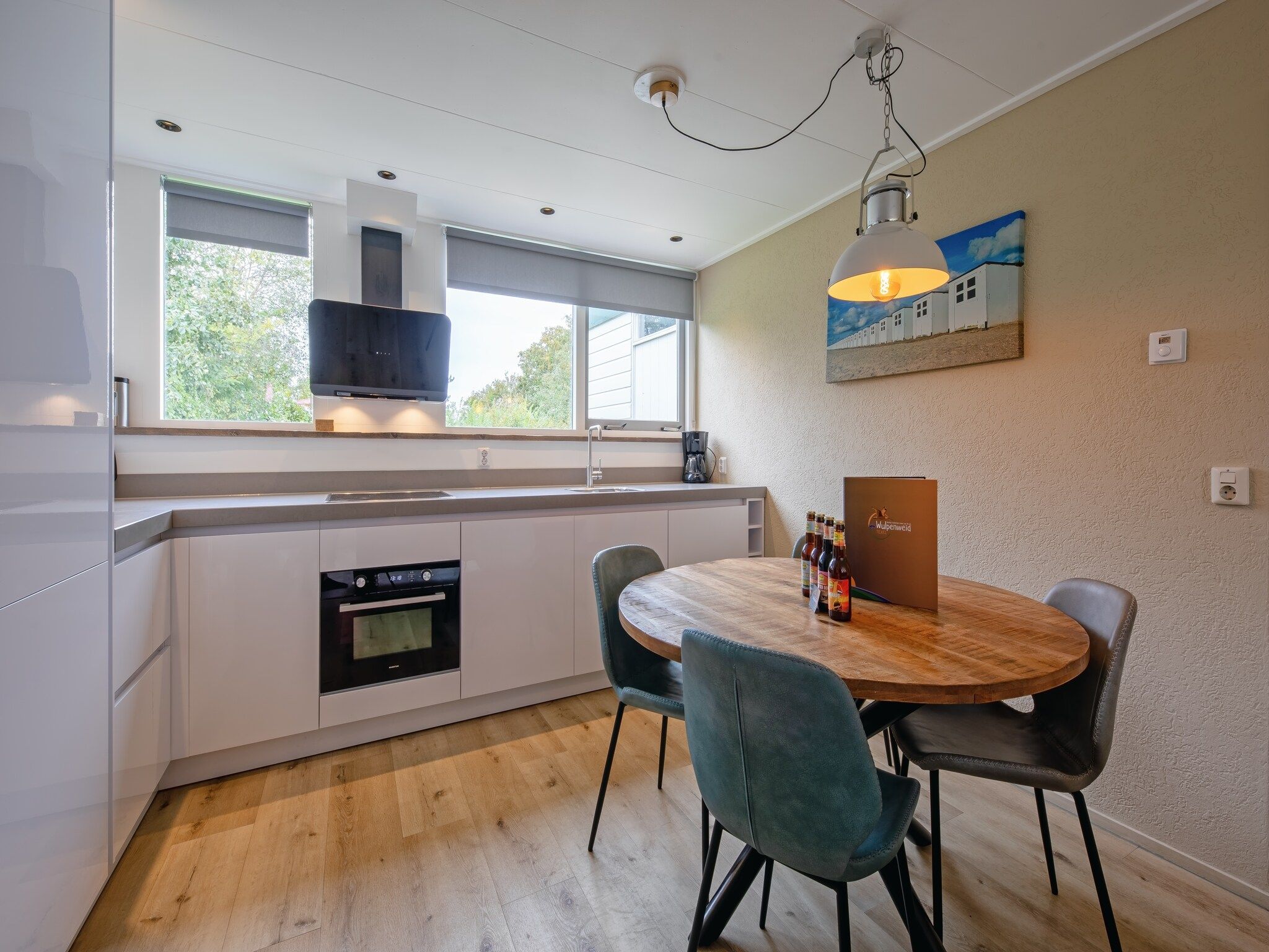 De keuken van De Parel 166 in Den Burg