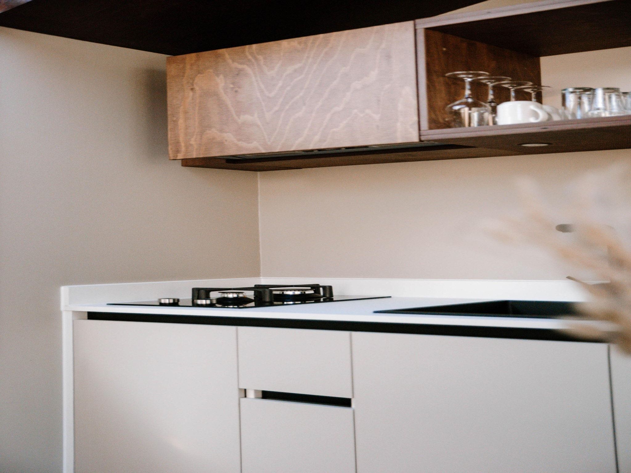 De keuken van Landgoed De IJsvogel 12 in Voorthuizen