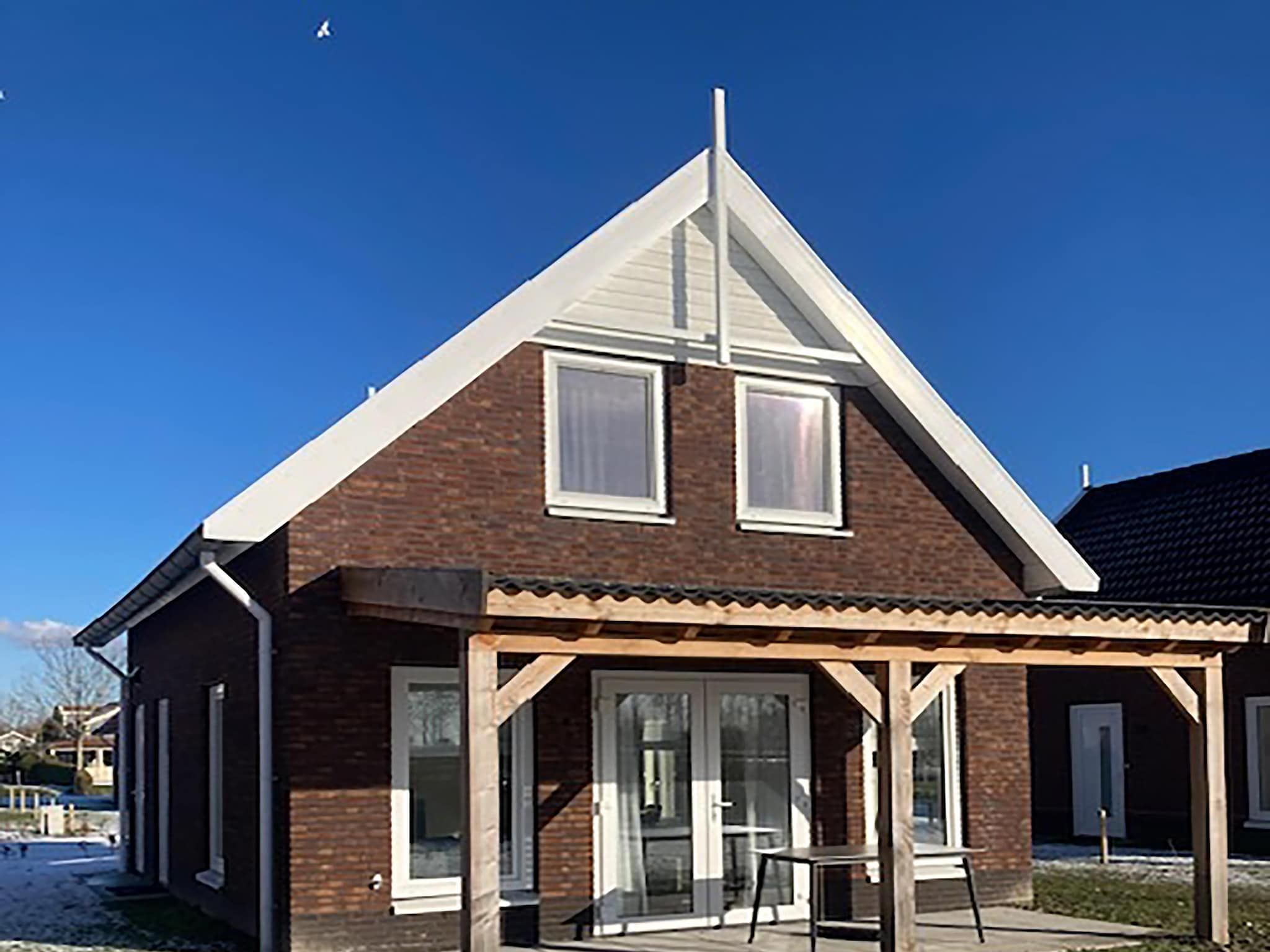 De buitenkant van Kuifduiker 124 in Simonshaven