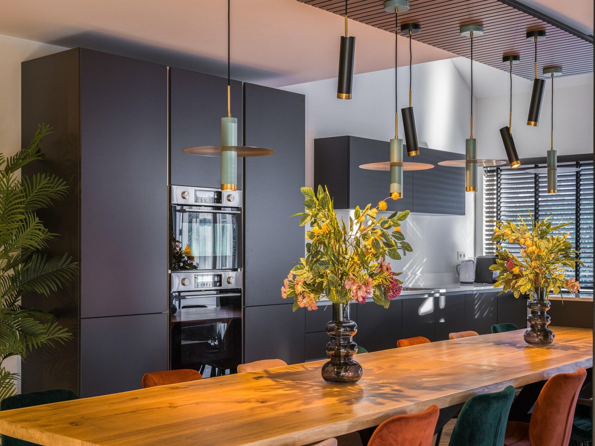 De keuken van Vakantiepark Latour 7 in Oirschot