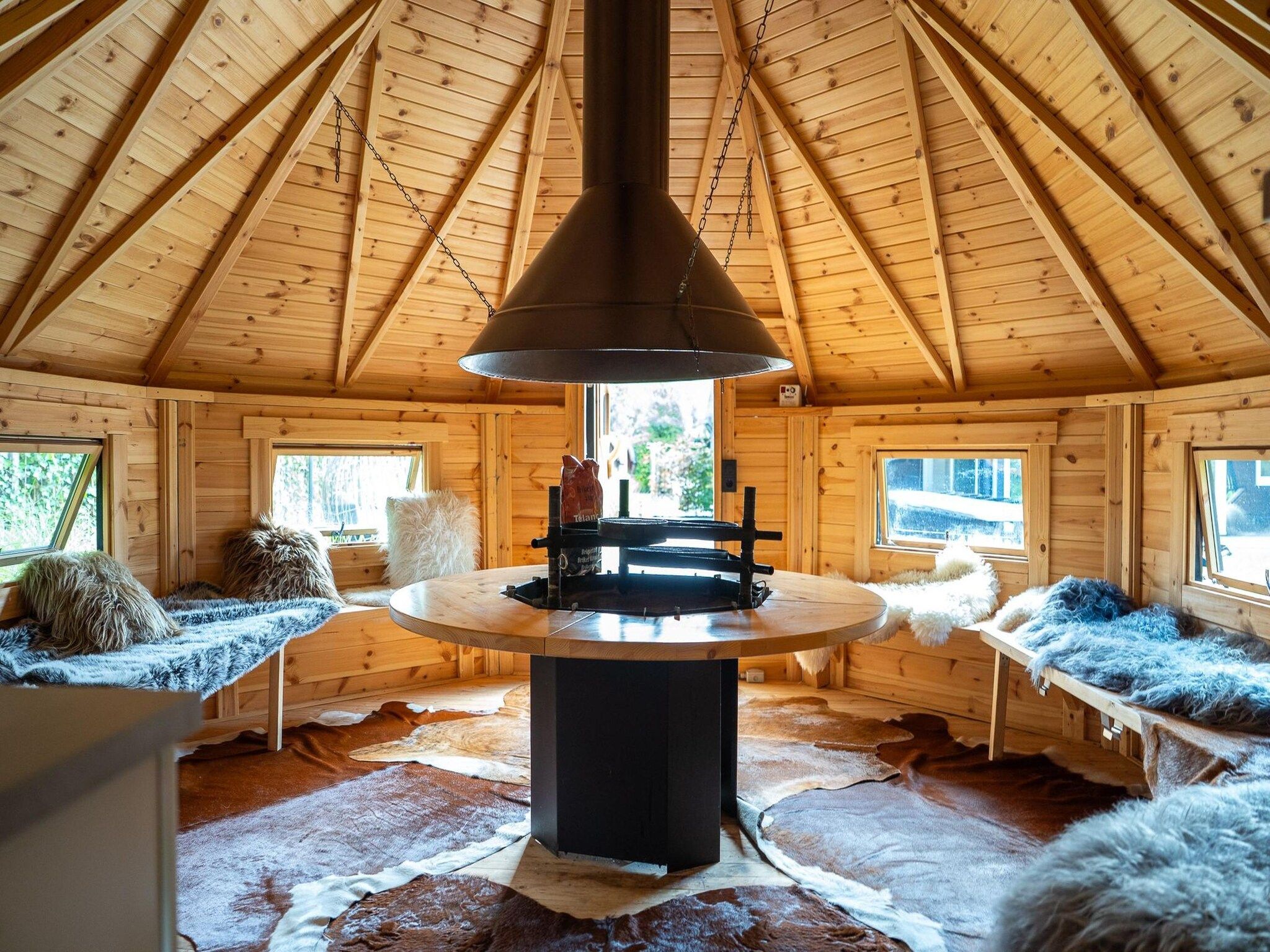 De woonkamer van Vakantiepark Latour 7 in Oirschot