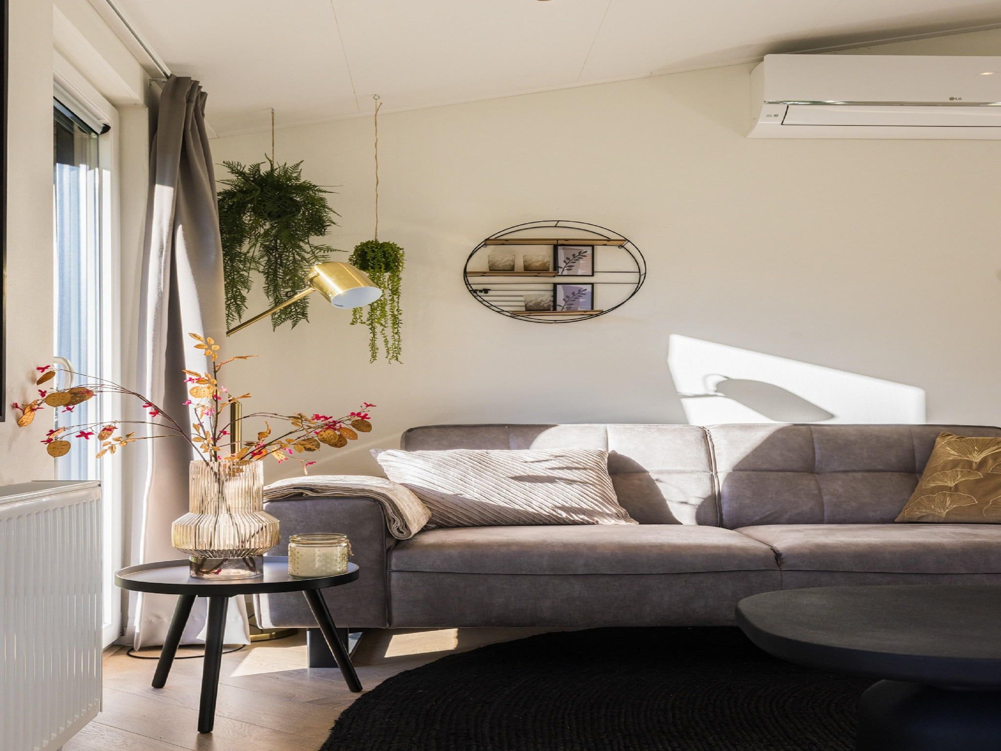 De woonkamer van Vakantiepark Latour 8 in Oirschot