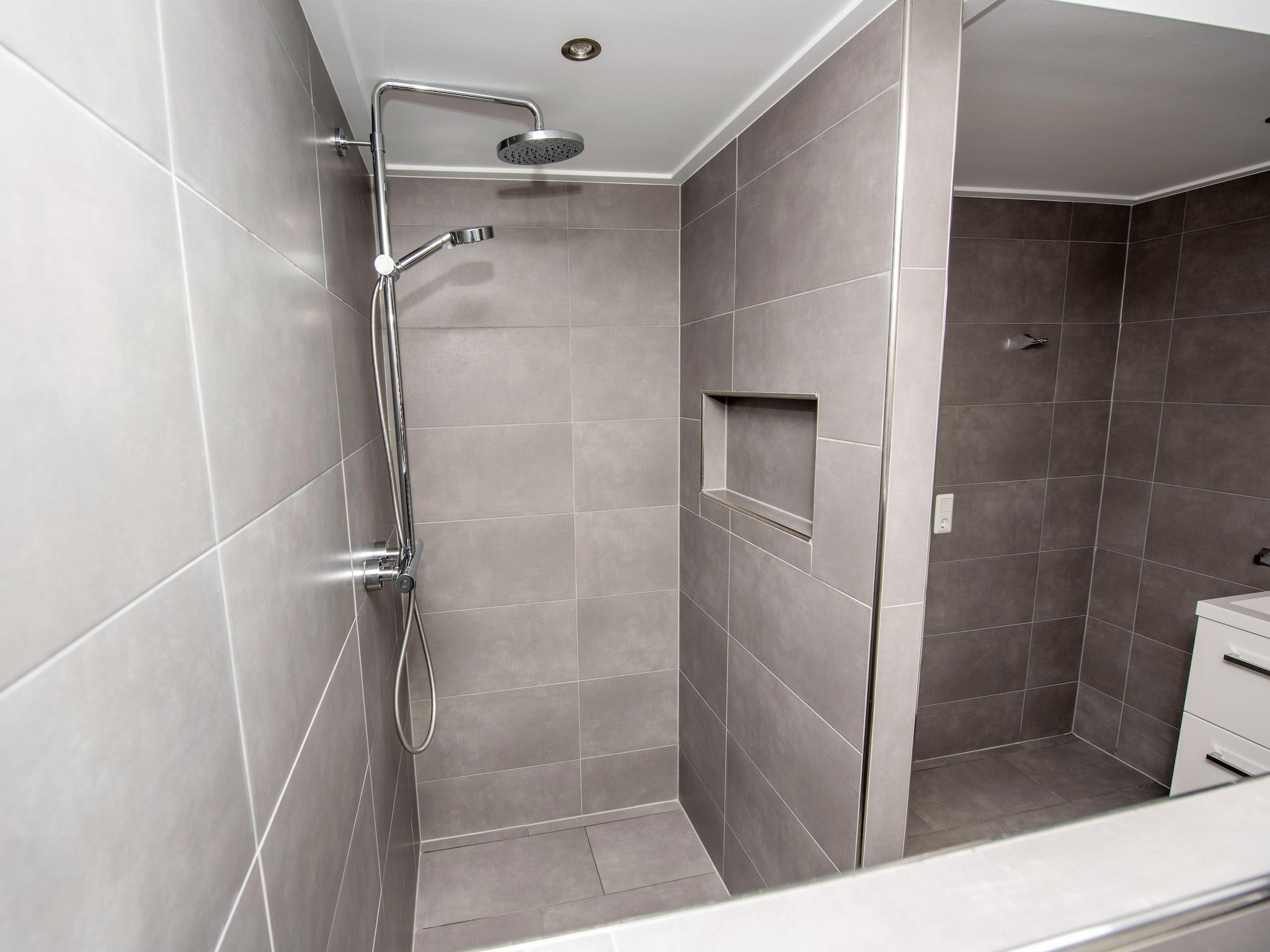 De badkamer van Villa aan het water in Terherne in Terherne