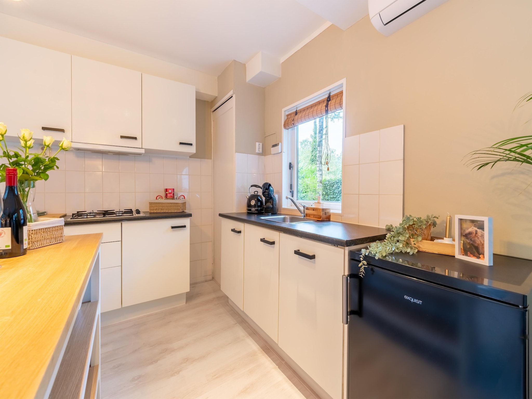 De keuken van Boshuisje Joy in Gelderland