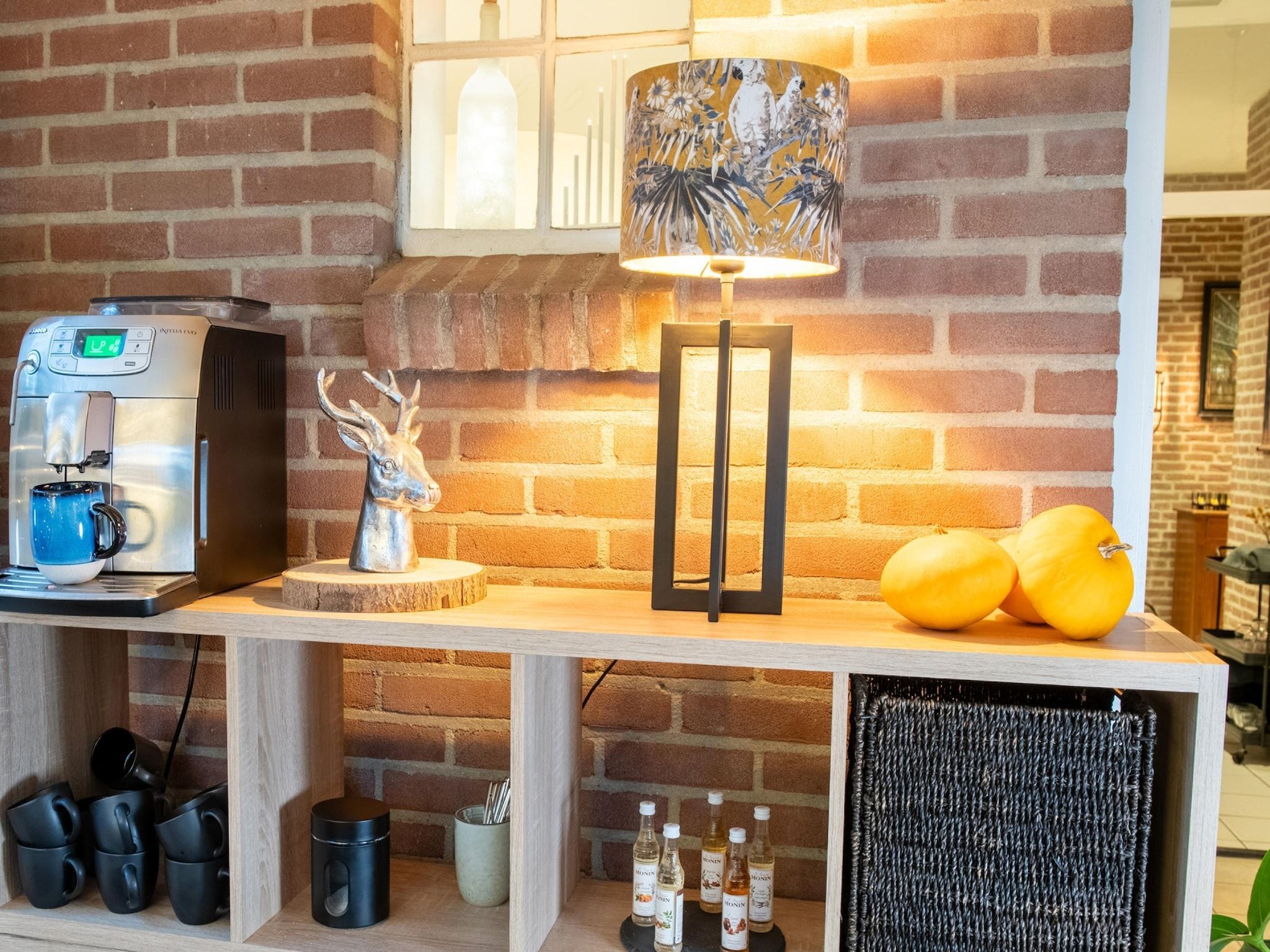 De woonkamer van BnB van Duin in Steenderen