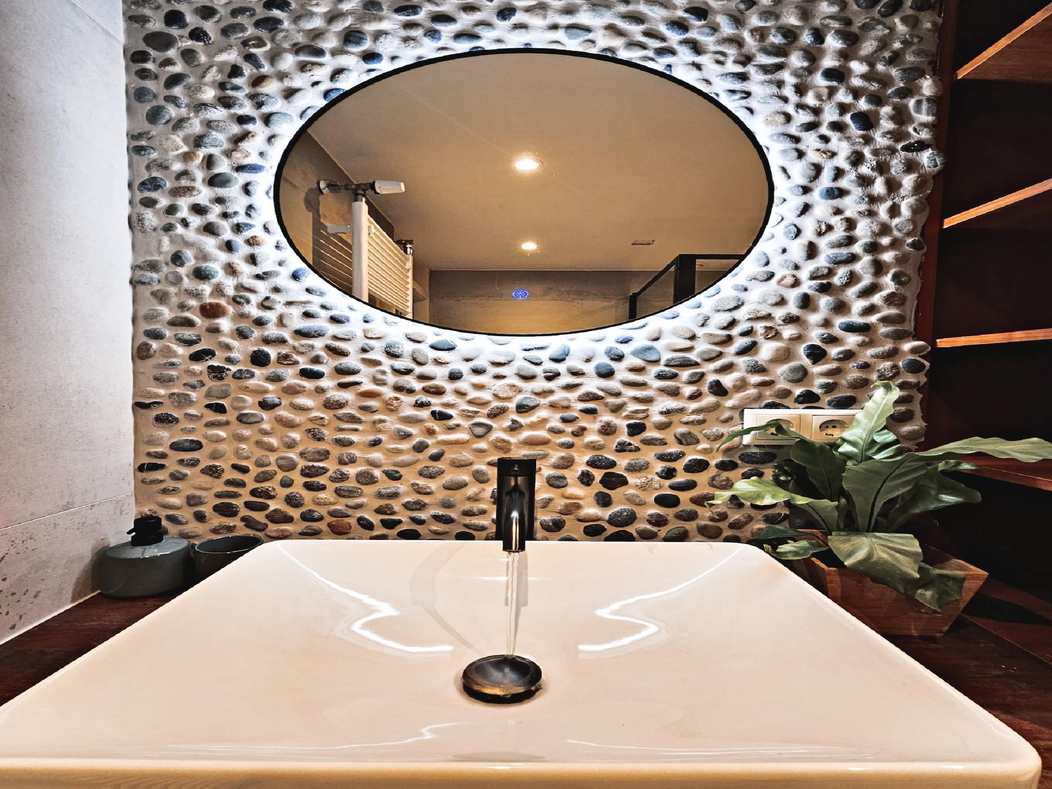 De badkamer van Vakantiewoning het Bakhuis Zeumershof 4 pax in Voorthuizen