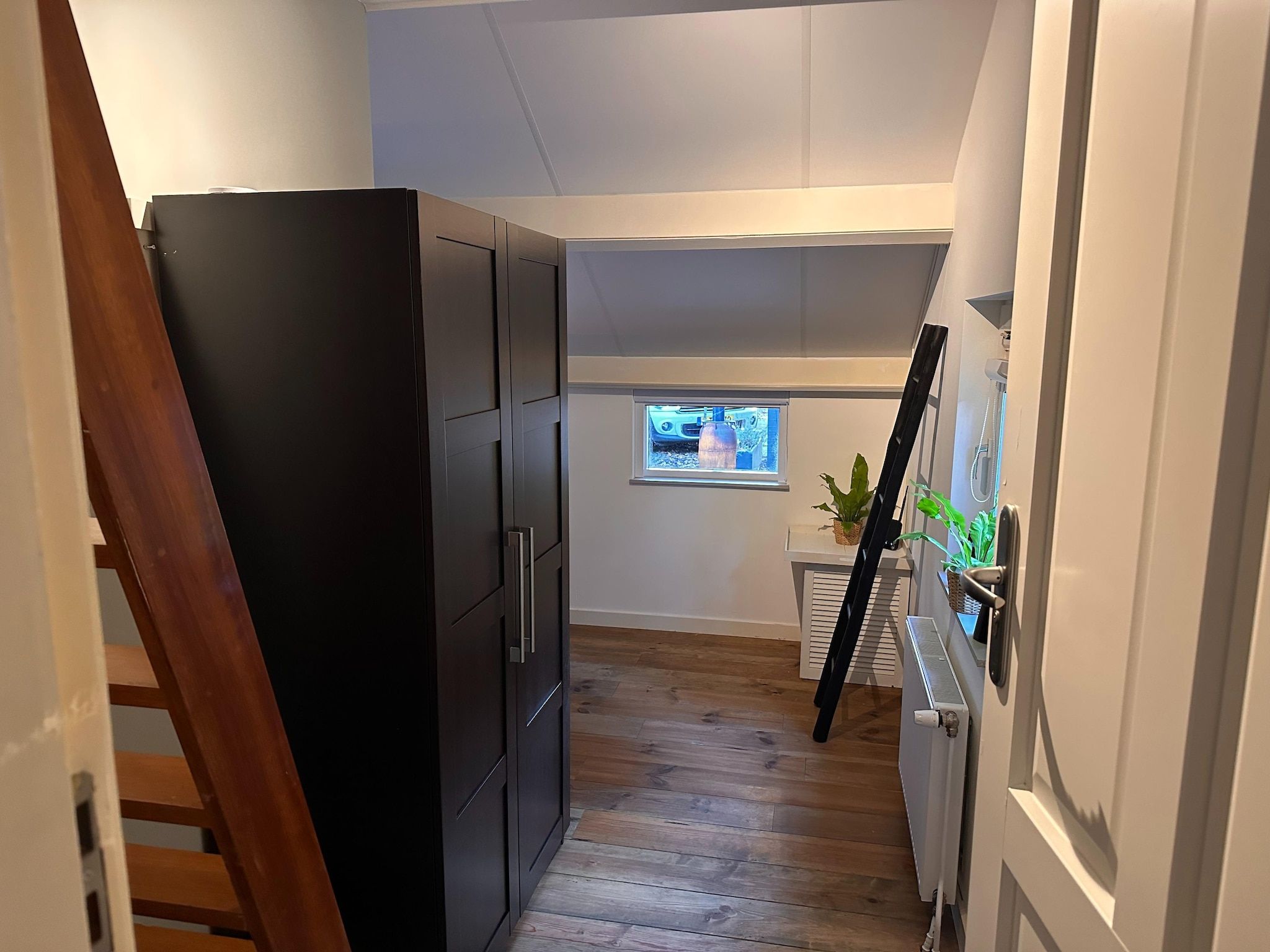 Een slaapkamer van Vakantiewoning het Bakhuis Zeumershof 4 pax in Voorthuizen