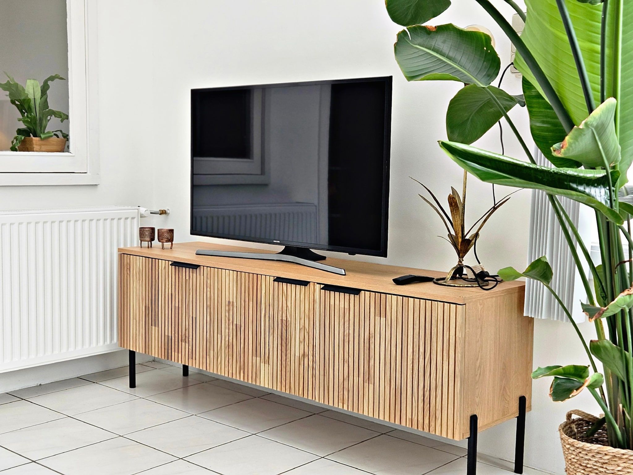 De woonkamer van Vakantiewoning het Bakhuis Zeumershof 4 pax in Voorthuizen