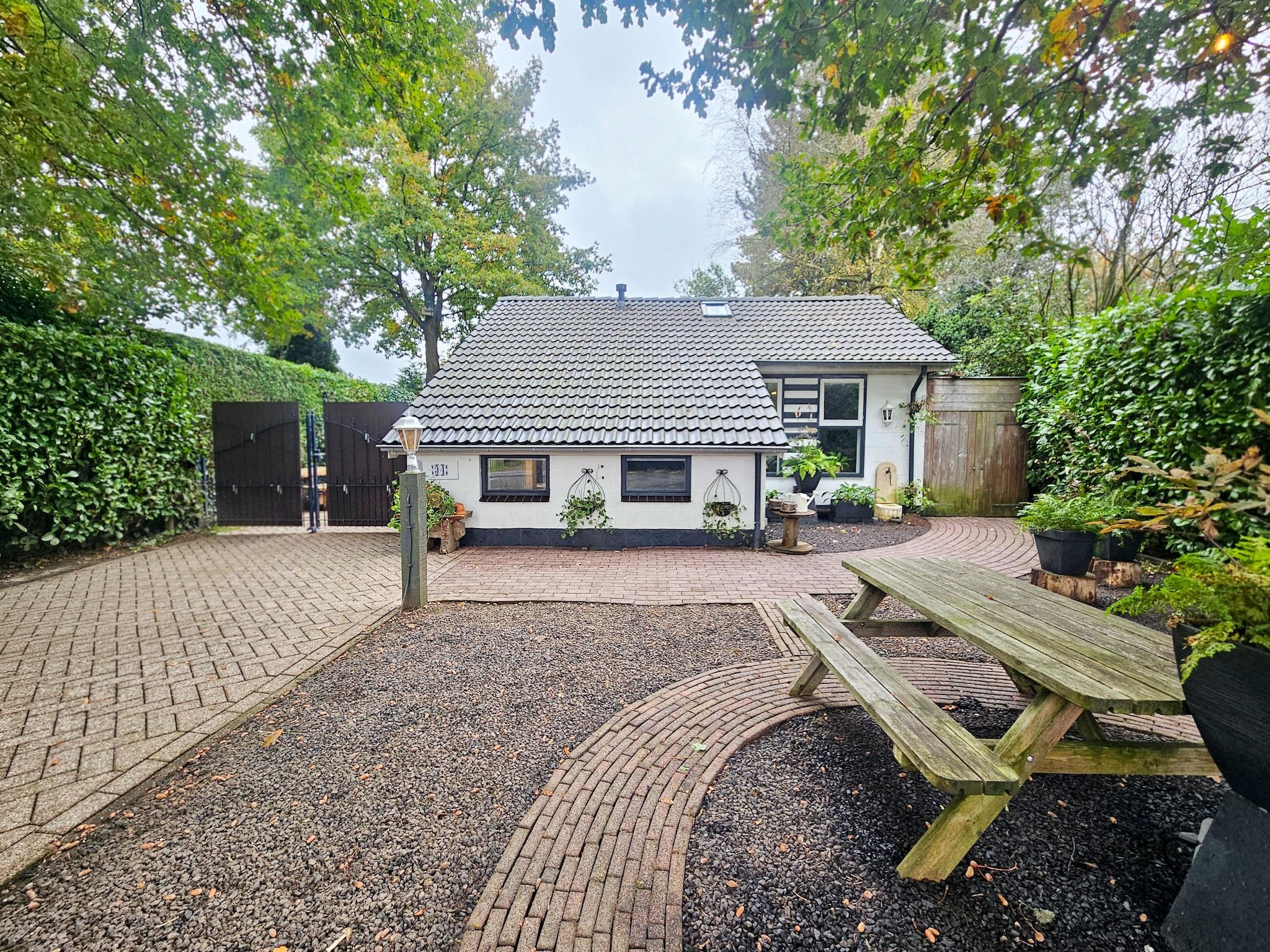 De buitenkant van Vakantiewoning het Bakhuis Zeumershof 4 pax in Voorthuizen