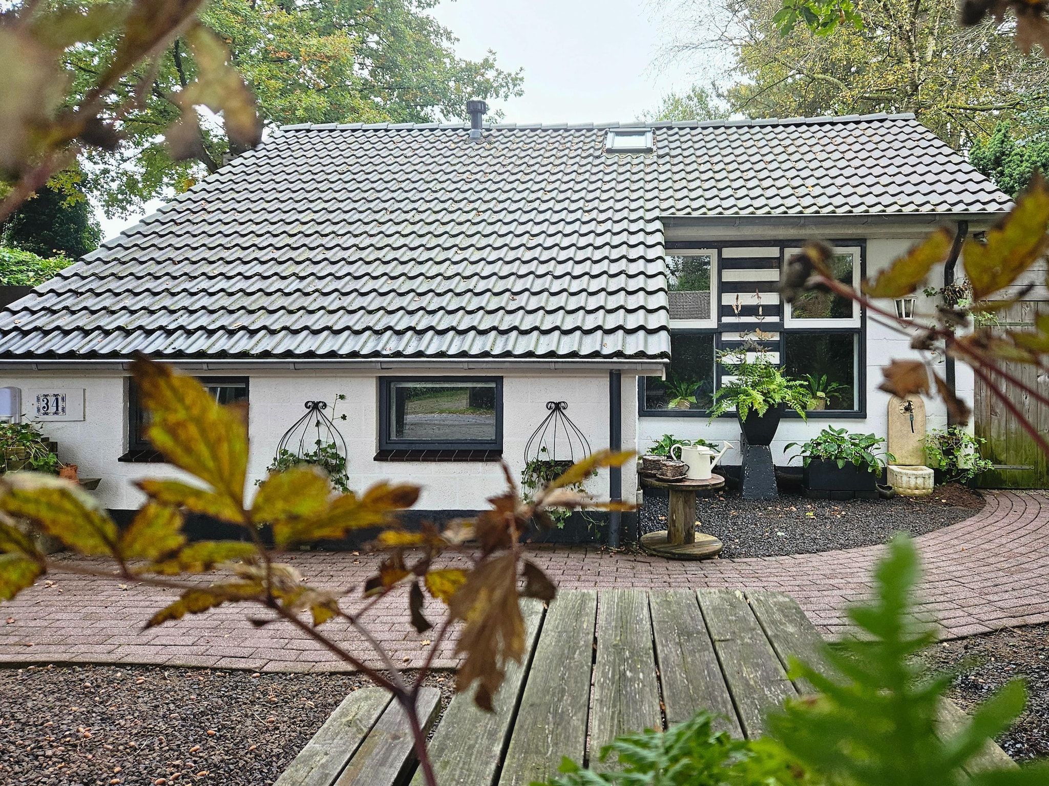 De buitenkant van Vakantiewoning het Bakhuis Zeumershof 4 pax in Voorthuizen