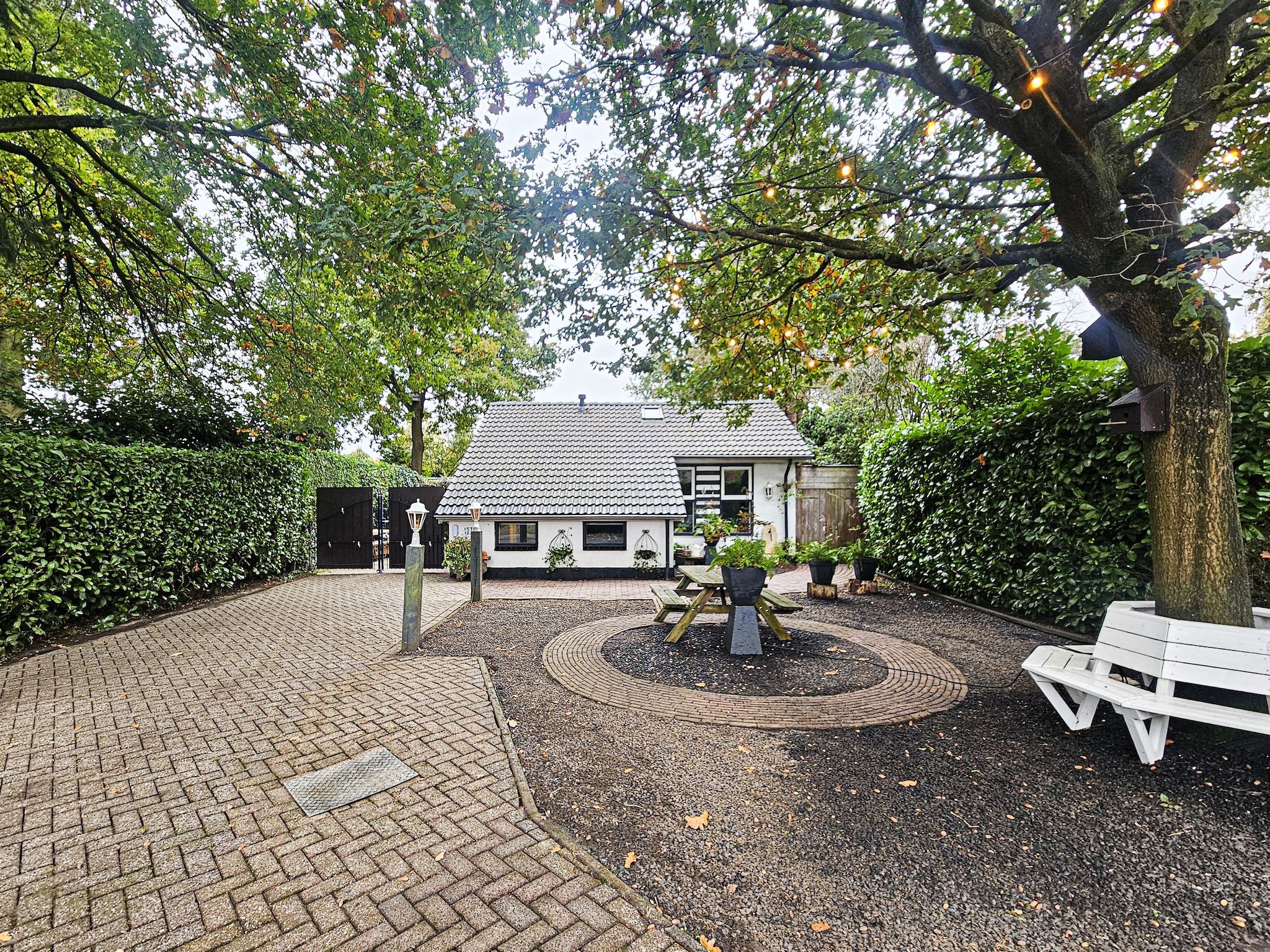 De buitenkant van Vakantiewoning het Bakhuis Zeumershof 4 pax in Voorthuizen