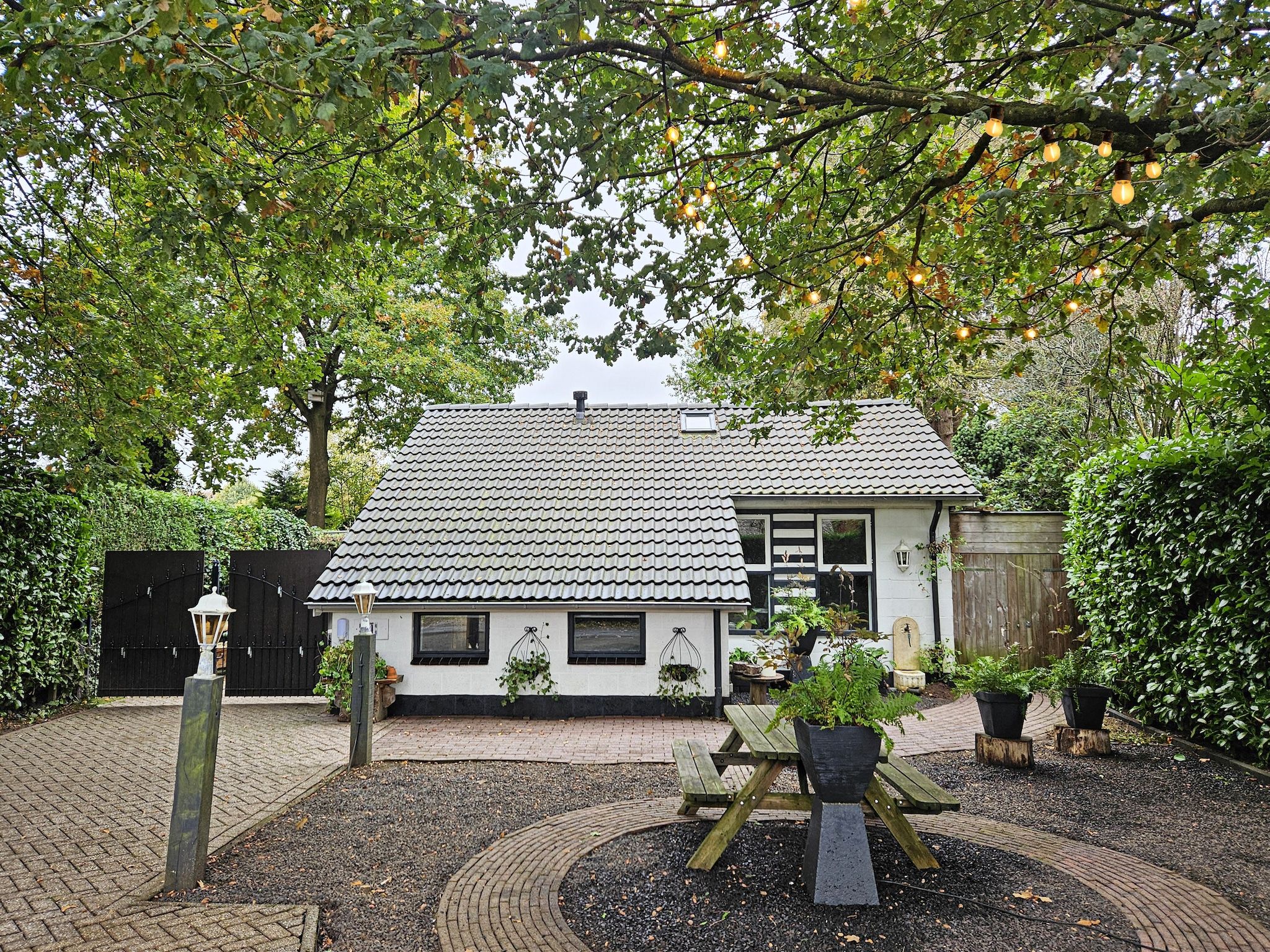 De buitenkant van Vakantiewoning het Bakhuis Zeumershof 4 pax in Voorthuizen