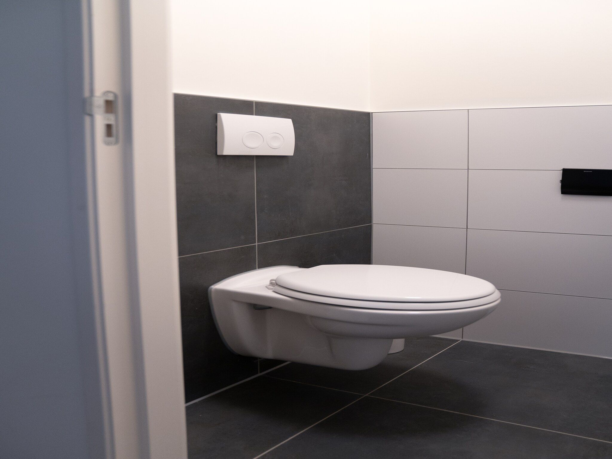 De badkamer van 20 persoons villa in Leons