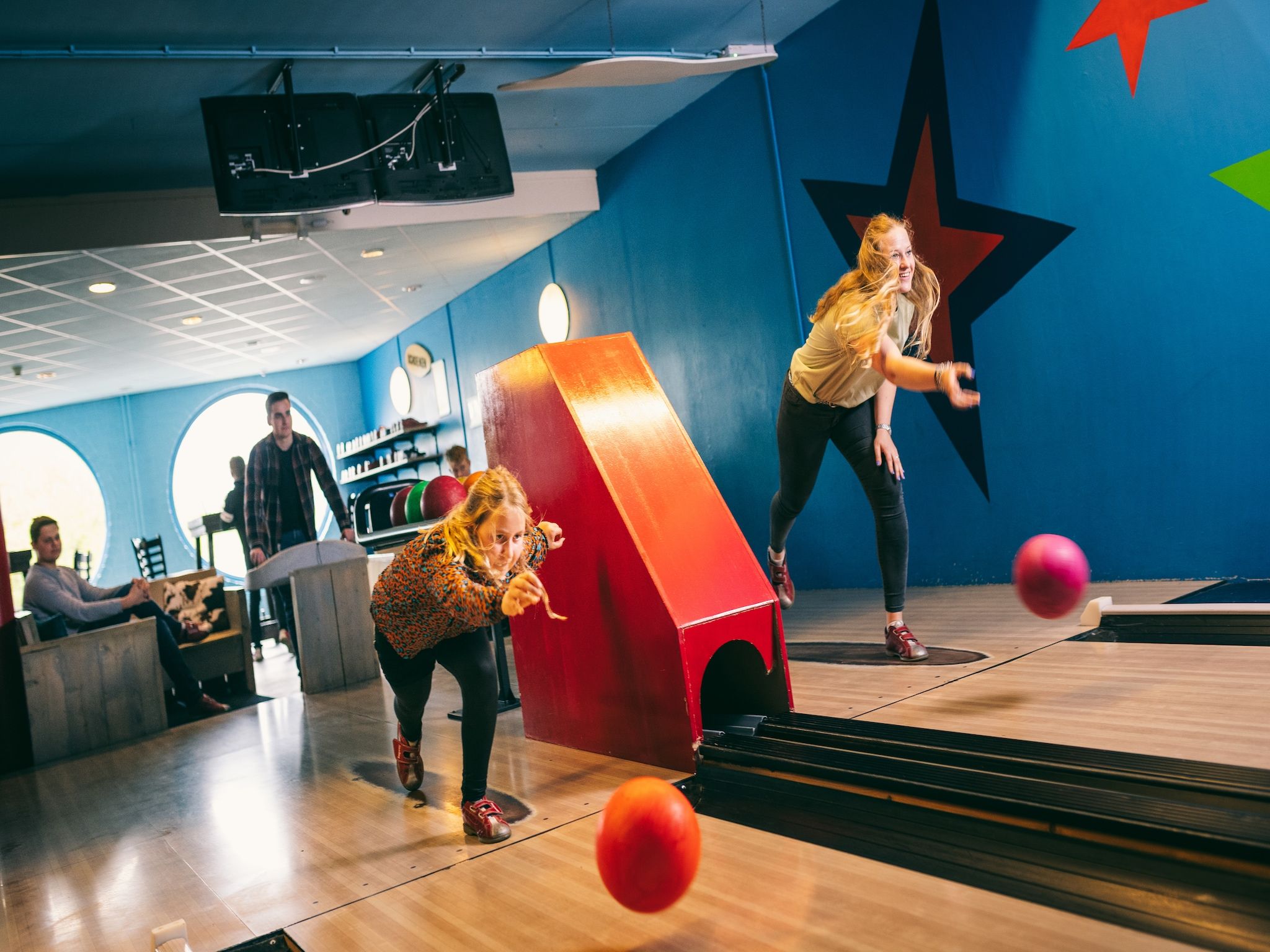 Parkfaciliteiten bij Vakantiepark Hunzedal 18 in Borger