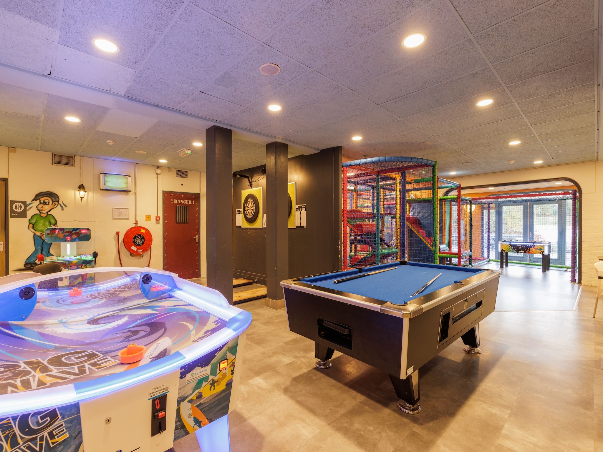 Parkfaciliteiten bij Vakantiepark Hunzedal 19 in Borger