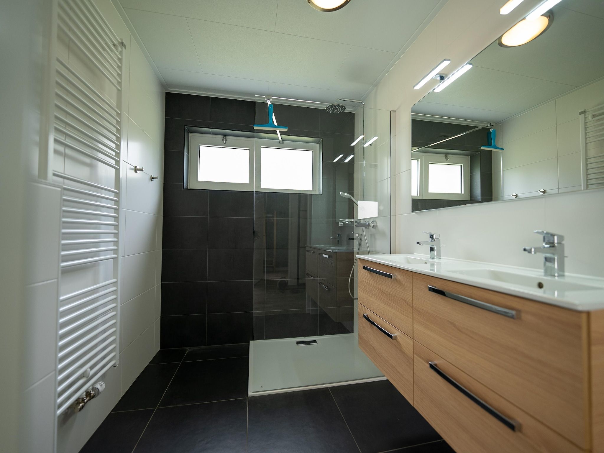 De badkamer van Vakantiepark Hunzedal 19 in Borger