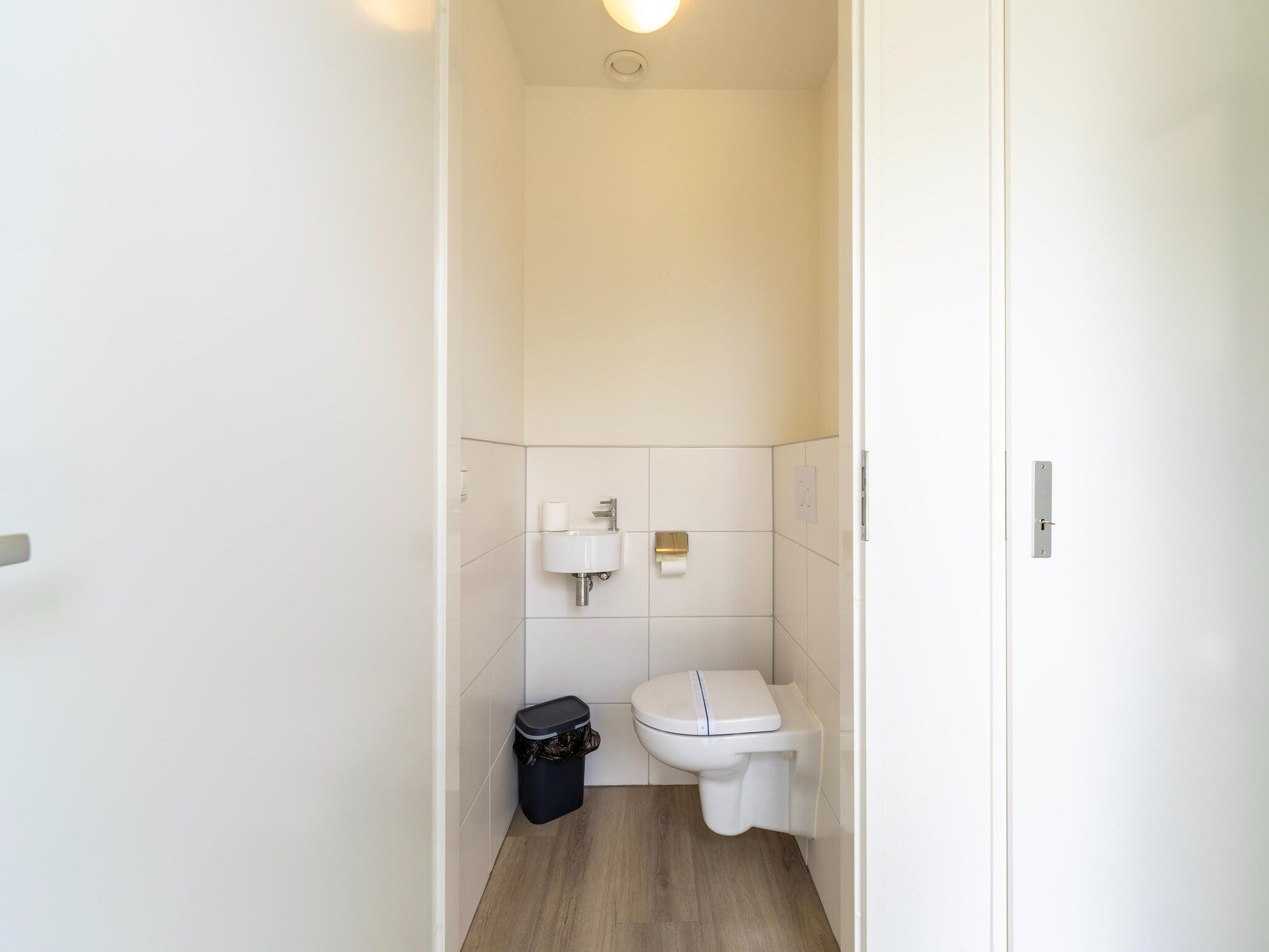 De badkamer van Strandloper 129 in Simonshaven