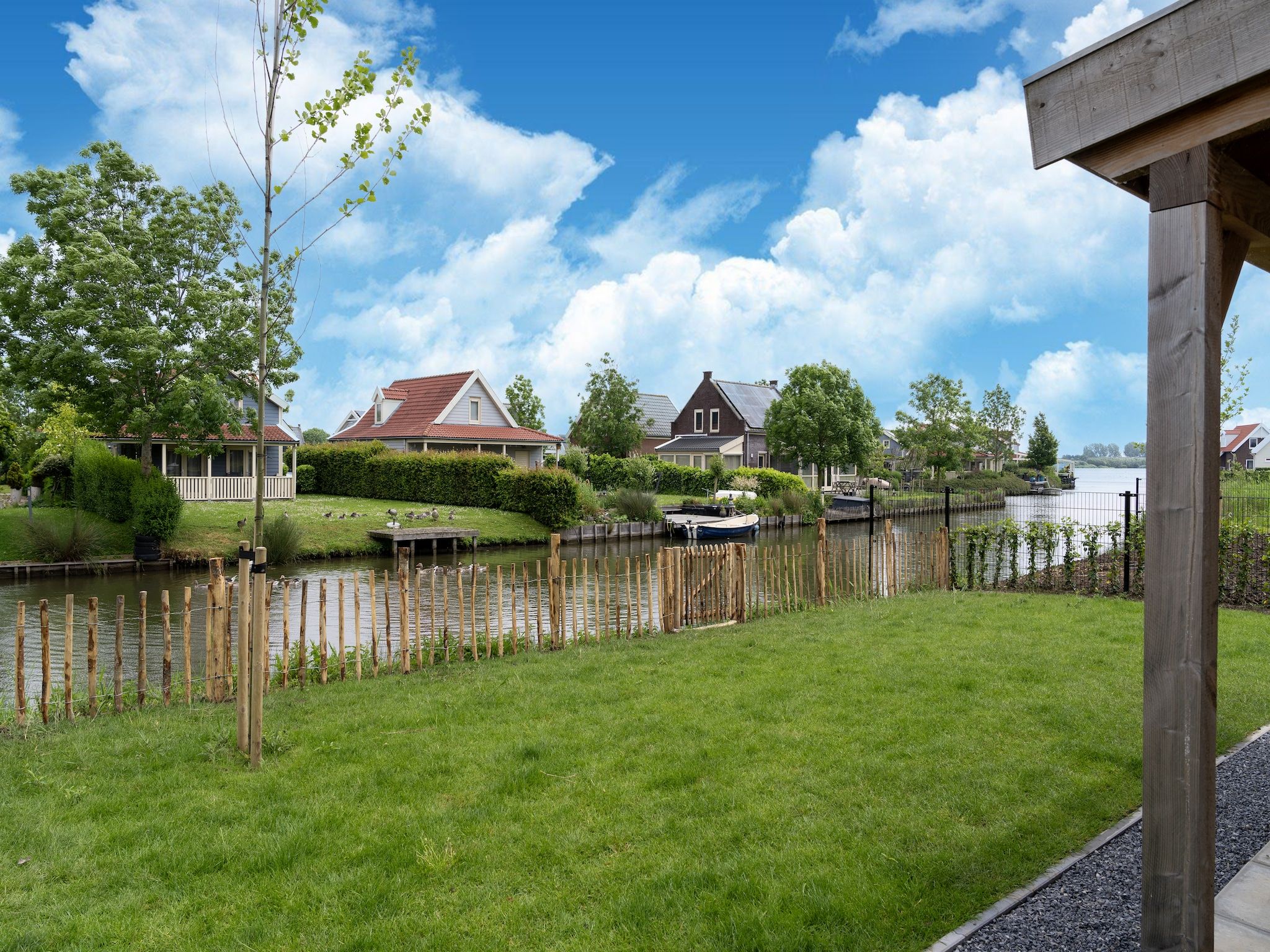 Het uitzicht vanaf Strandloper 129 in Simonshaven