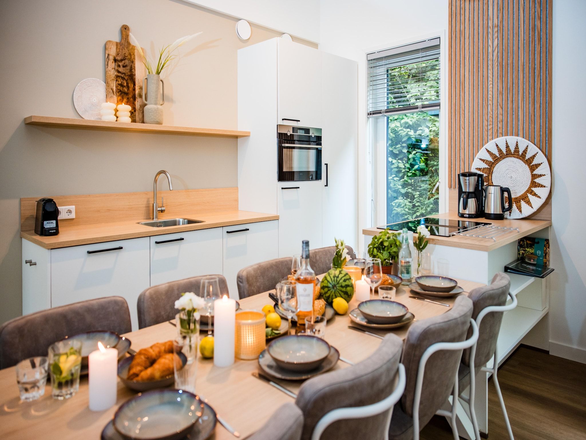 De keuken van Steenpatrijs 17-04 in Voorthuizen