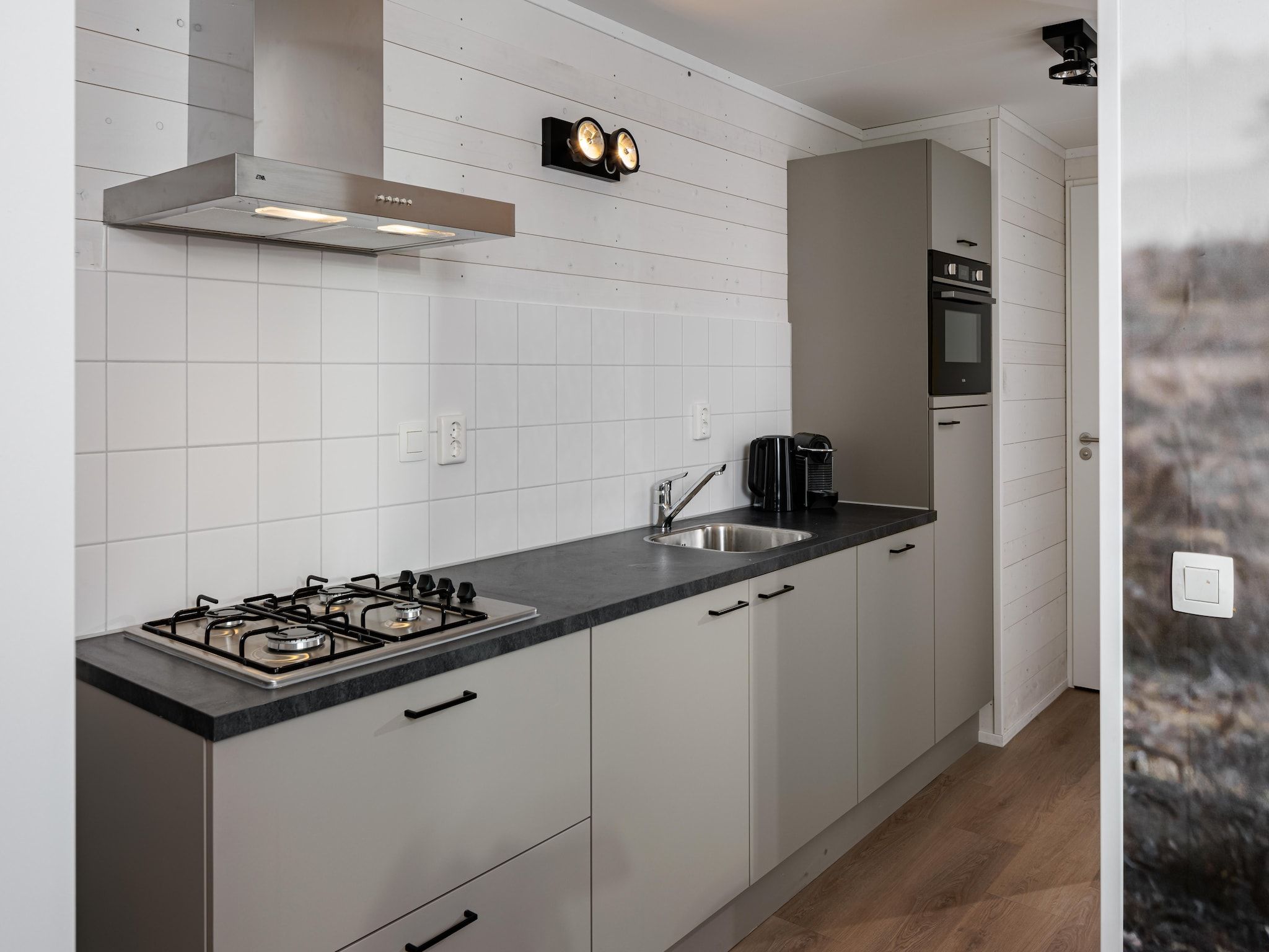De keuken van Vakantiepark Schaijk 13 in Schaijk