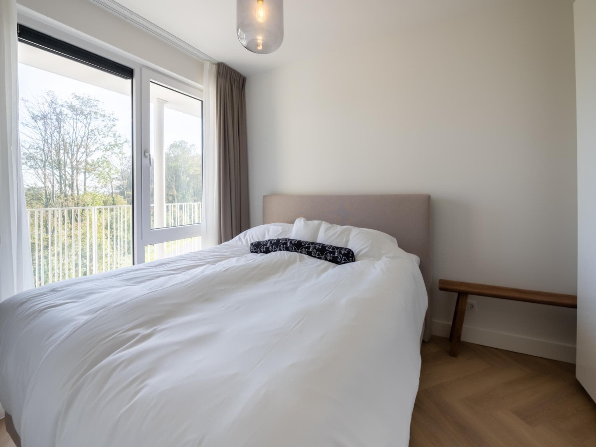 Een slaapkamer van Veerse Wende 4 pers in Arnemuiden