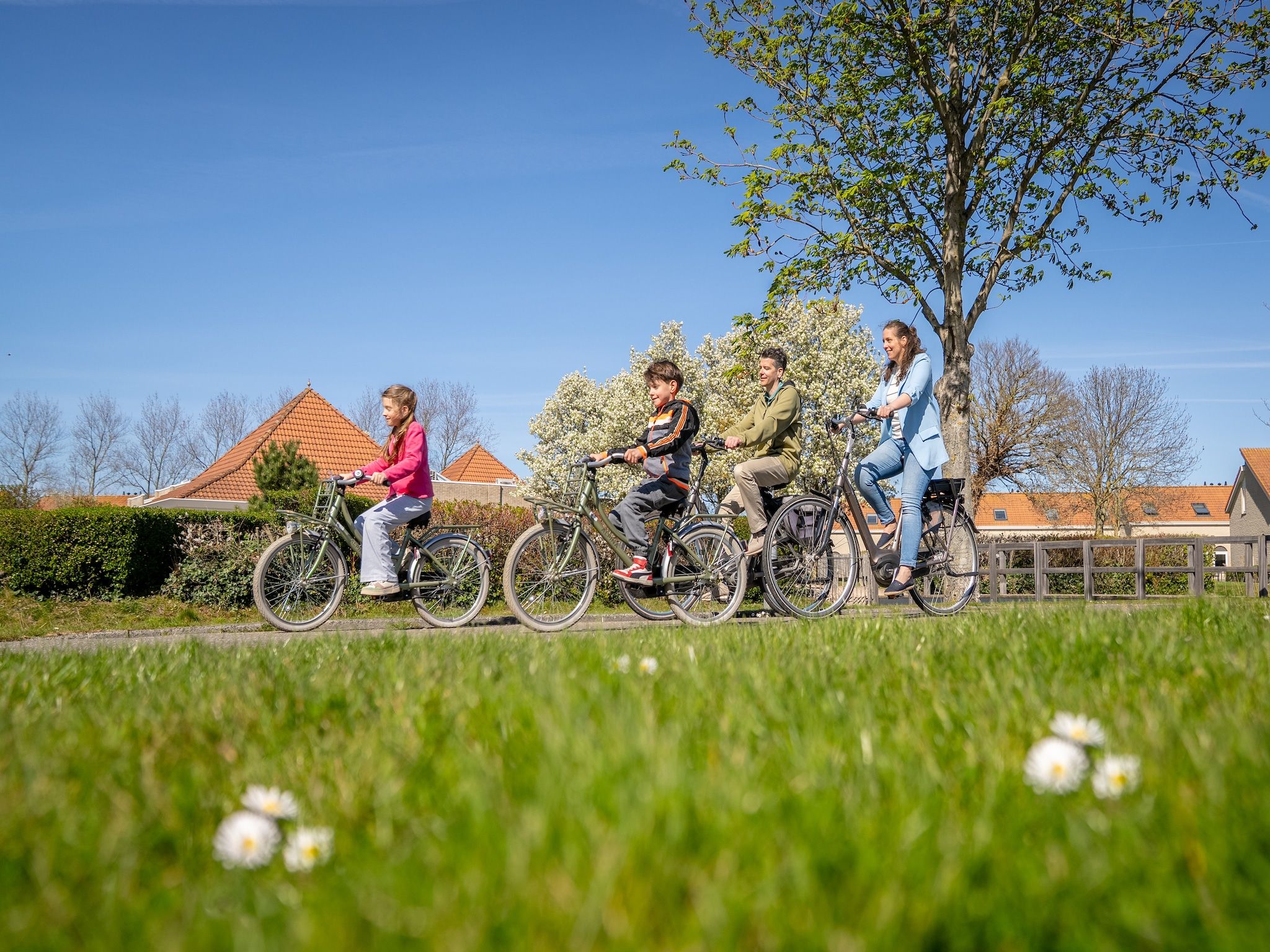 Parkfaciliteiten bij Vakantiepark de Soeten Haert 20 in Renesse