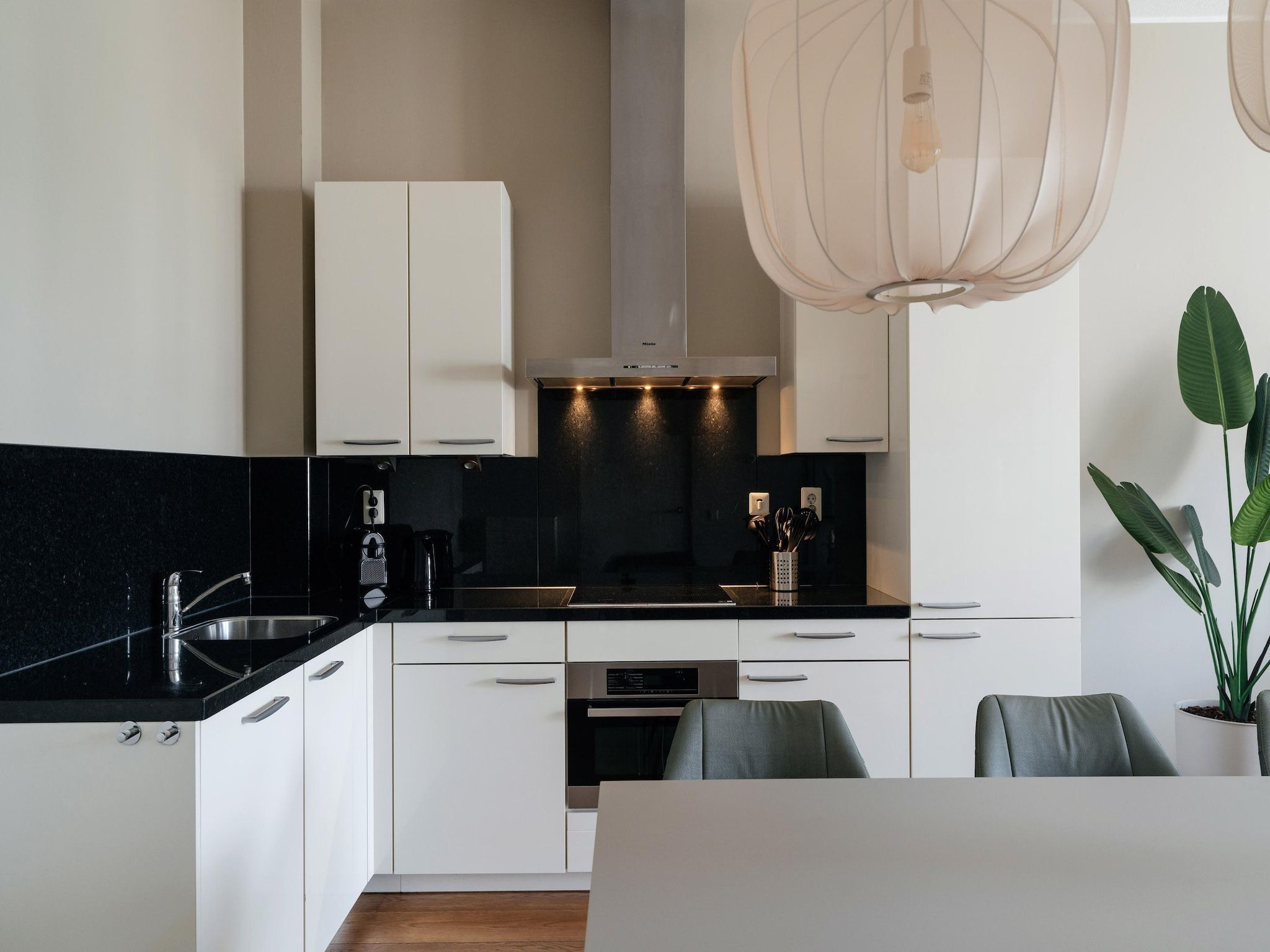 De keuken van Scheveningen Harbour 18C in Scheveningen