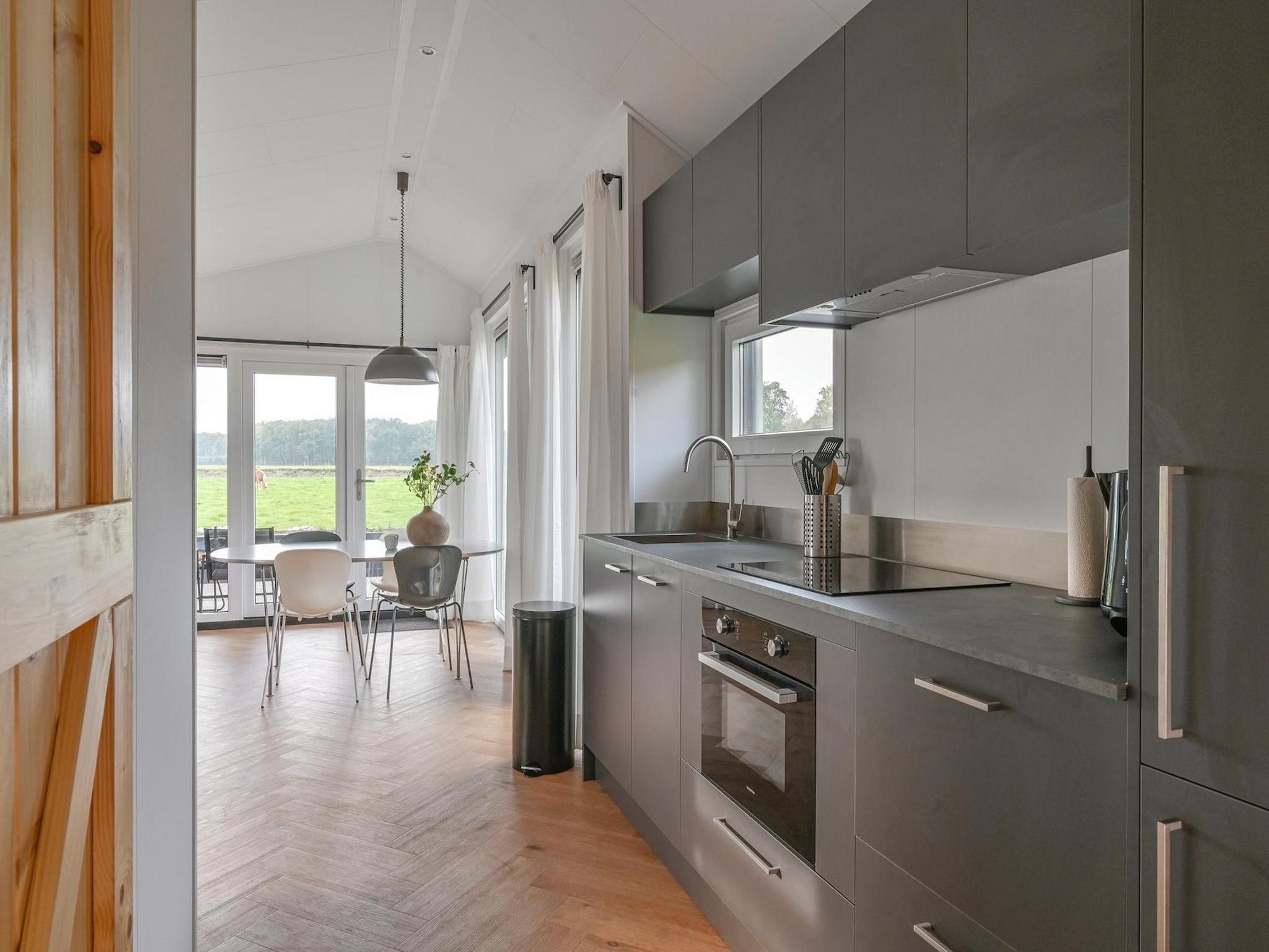 De keuken van Resort Drentse Weelde 1 in Hoogersmilde