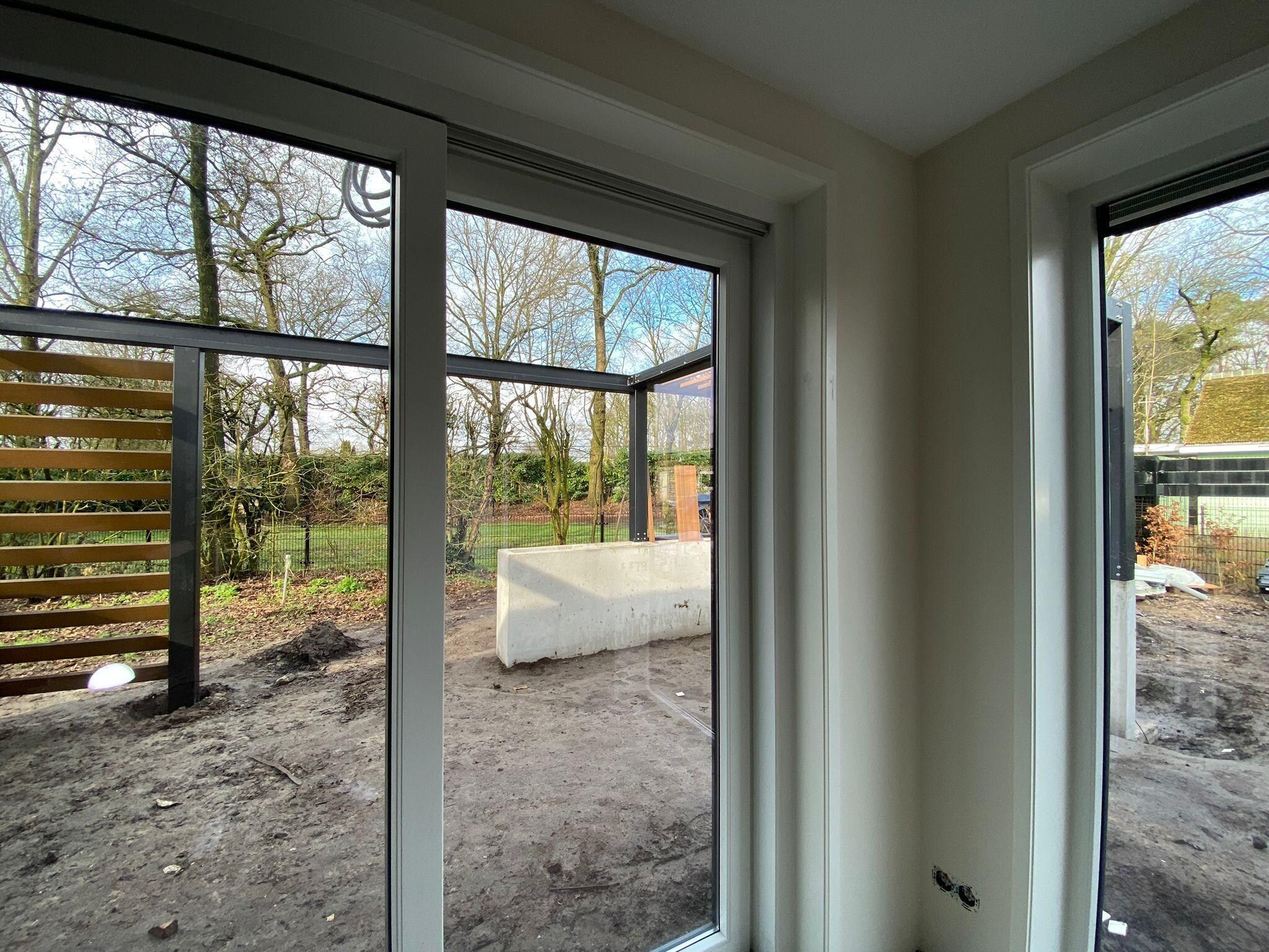 Het uitzicht vanaf Dwergarend 17-05 in Voorthuizen