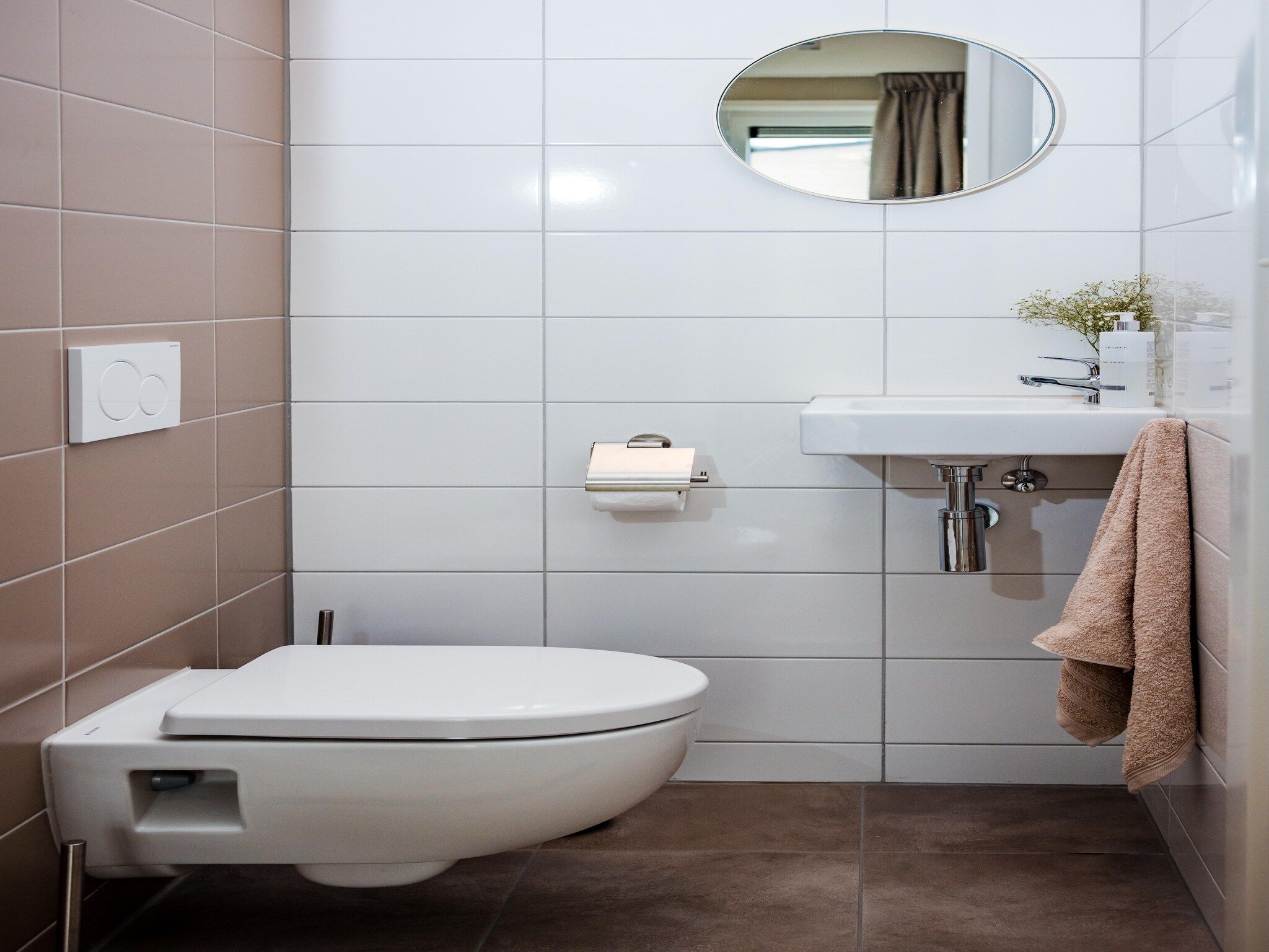 De badkamer van Dwergarend 17-05 in Voorthuizen