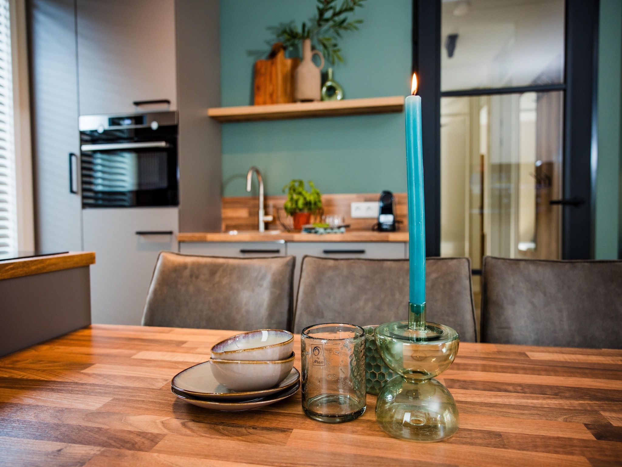 De keuken van Dwergarend 17-15 in Voorthuizen