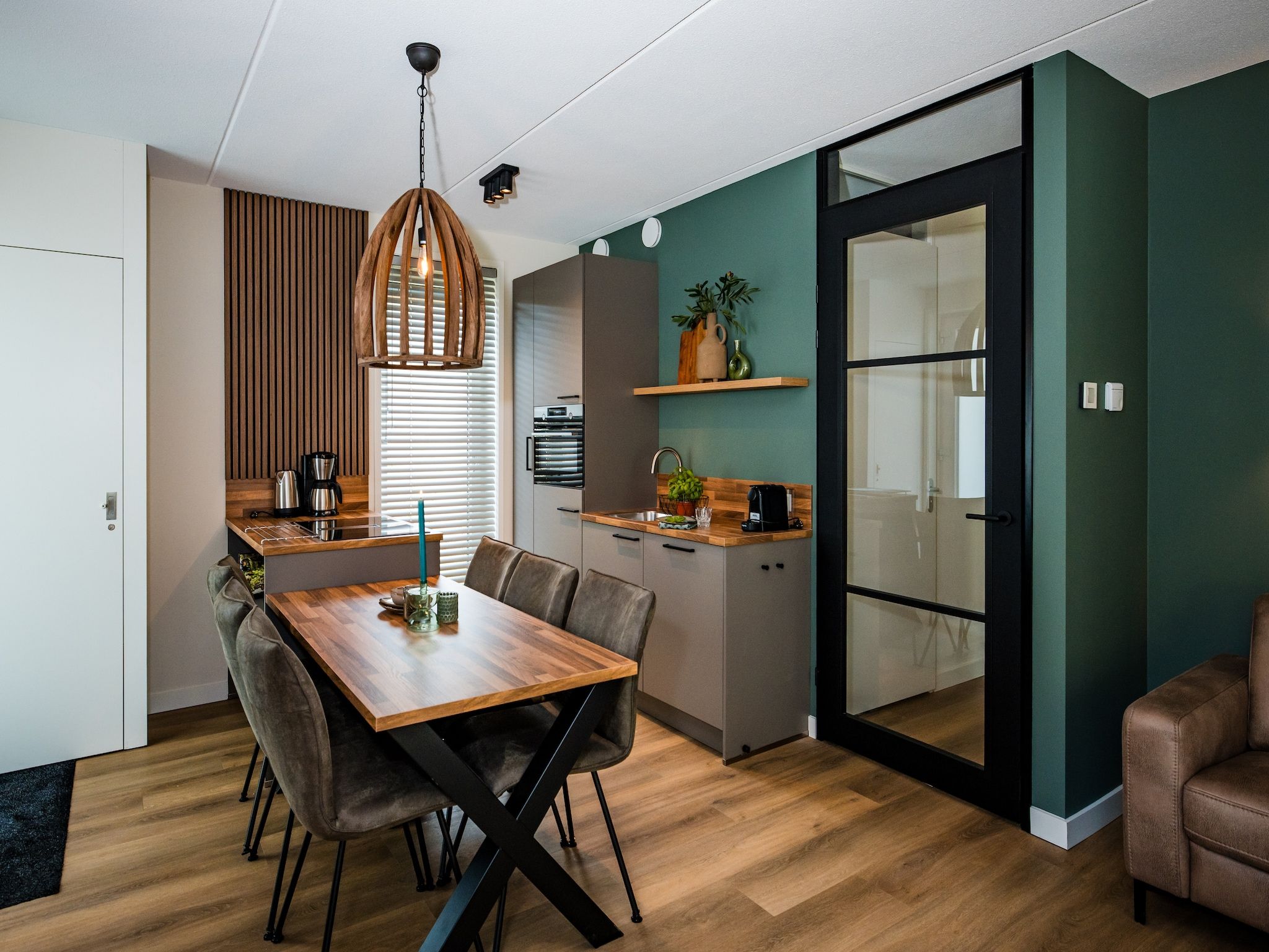 De keuken van Dwergarend 17-18 in Voorthuizen