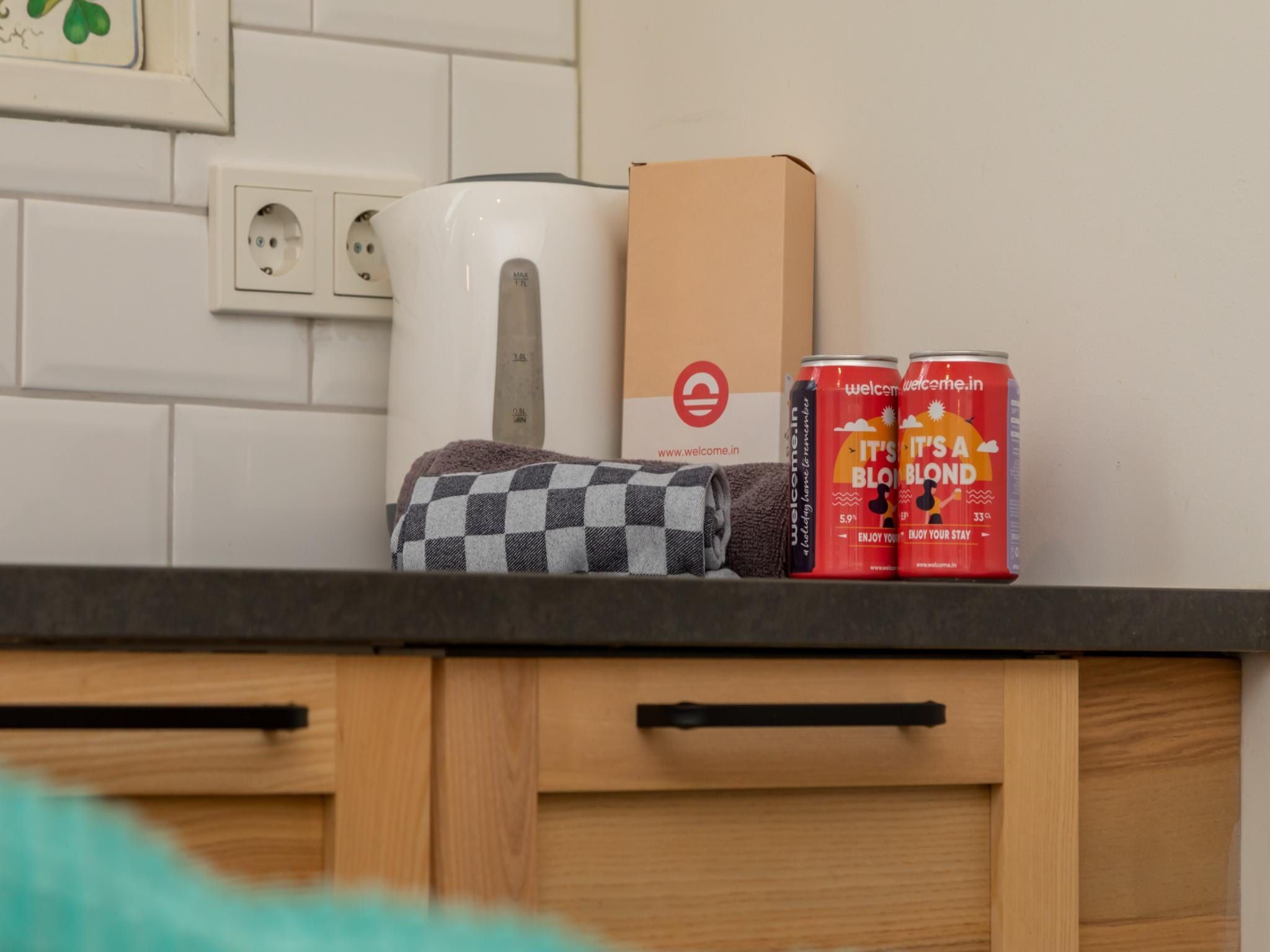 De keuken van Achterweg 10 l Zonnemaire 'Sol e Mar' in Zonnemaire