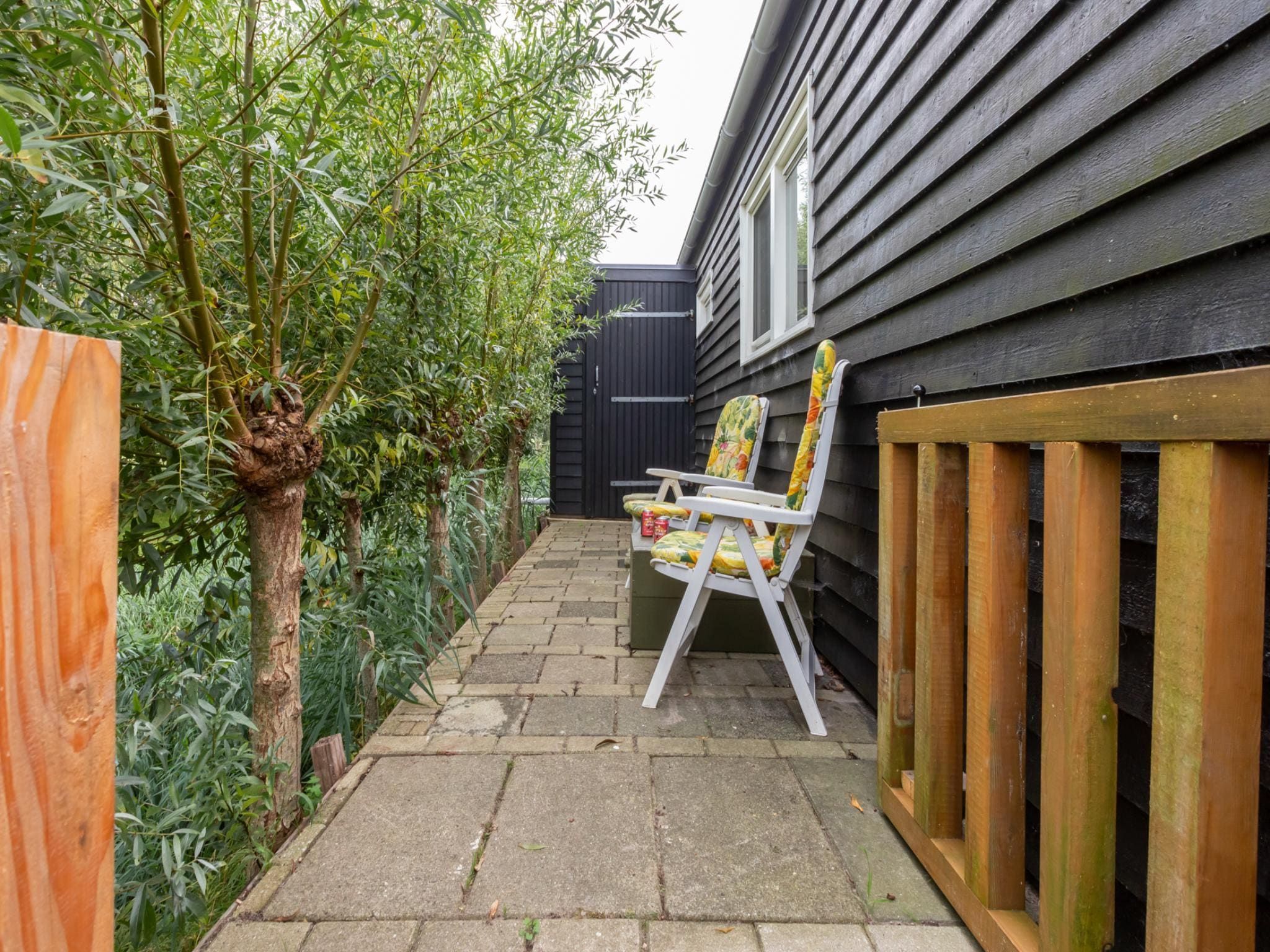 Het uitzicht vanaf Achterweg 10 l Zonnemaire 'Sol e Mar' in Zonnemaire