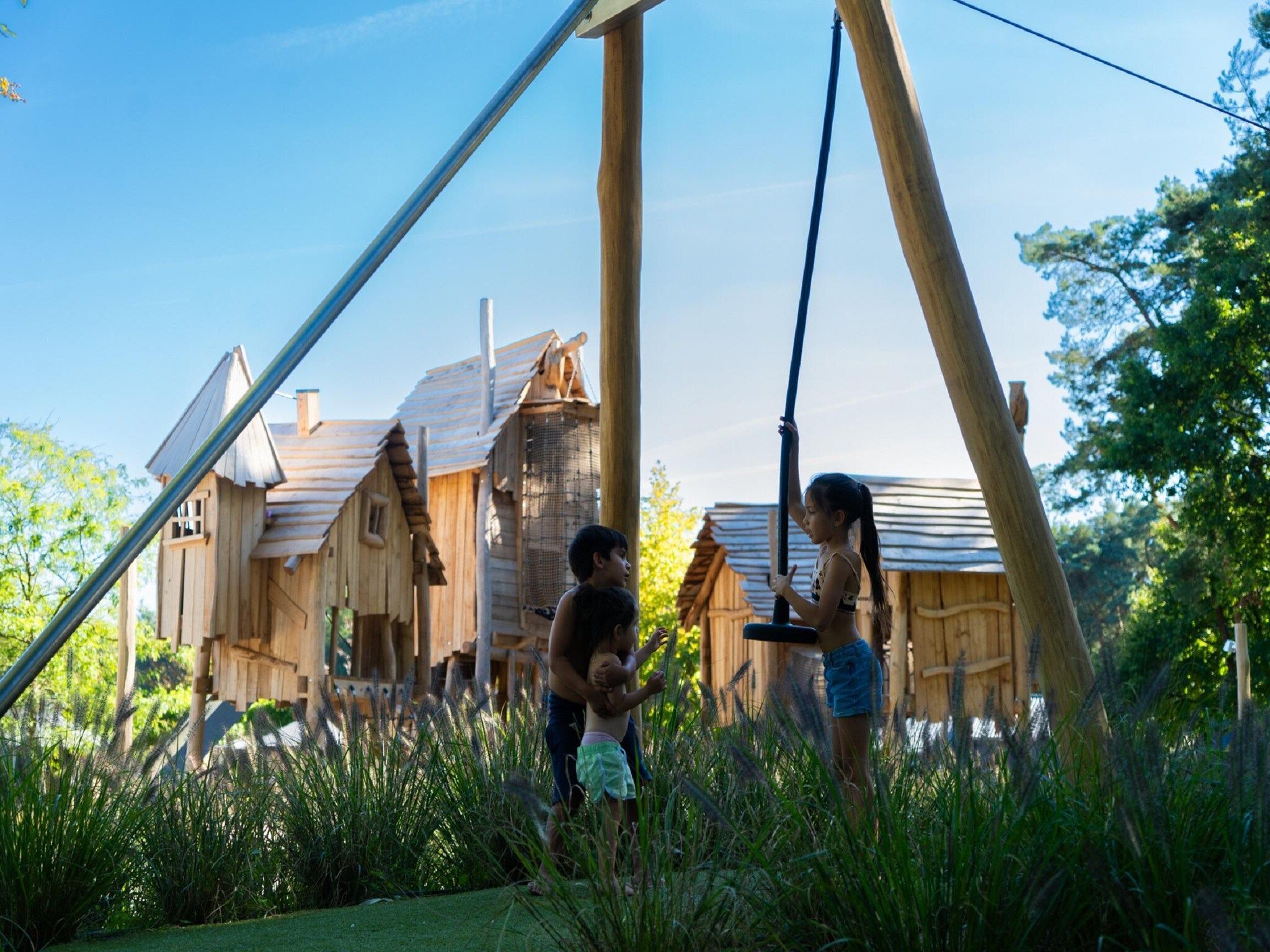 Parkfaciliteiten bij Vakantiepark Molenvelden 9 in Veldhoven