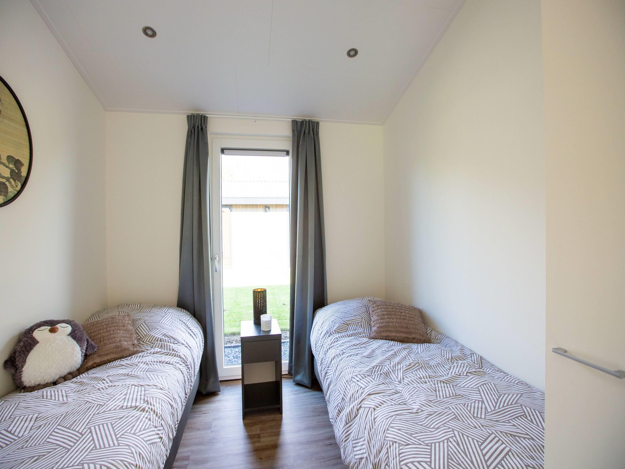 Een slaapkamer van Vakantiepark Molenvelden 10 in Veldhoven