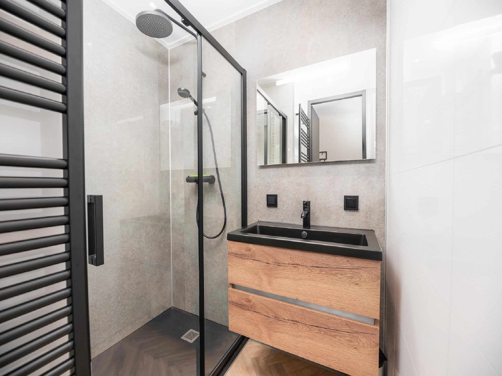 De badkamer van MarinaPark Nieuw Loosdrecht 3 in Nieuw-Loosdrecht