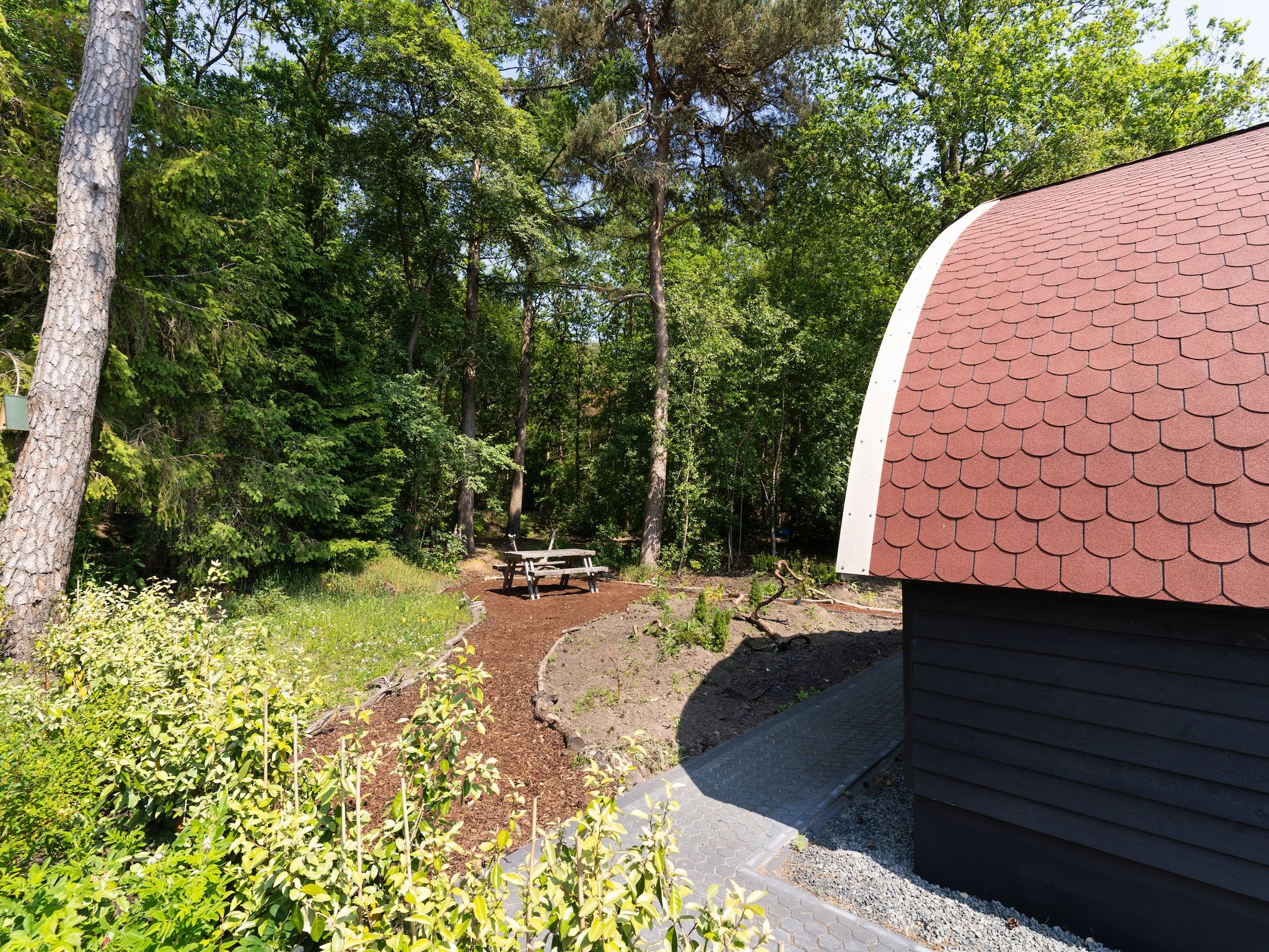 Het terras van 't Landgoed Baars 3 in Baars