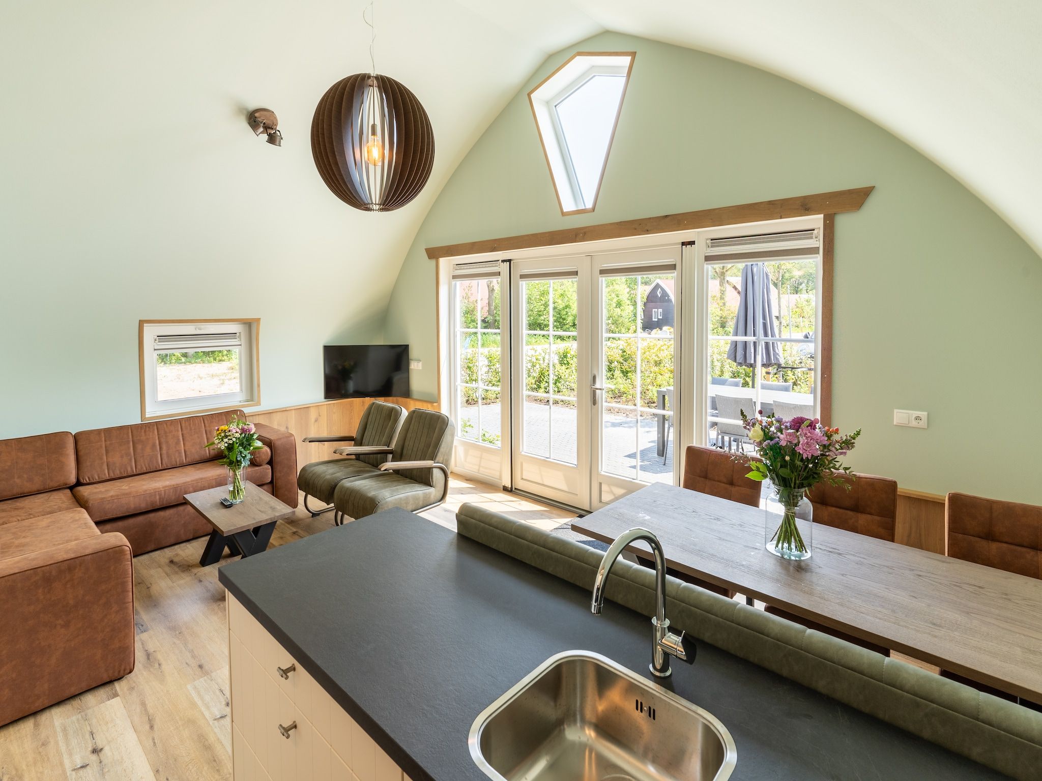 De keuken van 't Landgoed Baars 3 in Baars