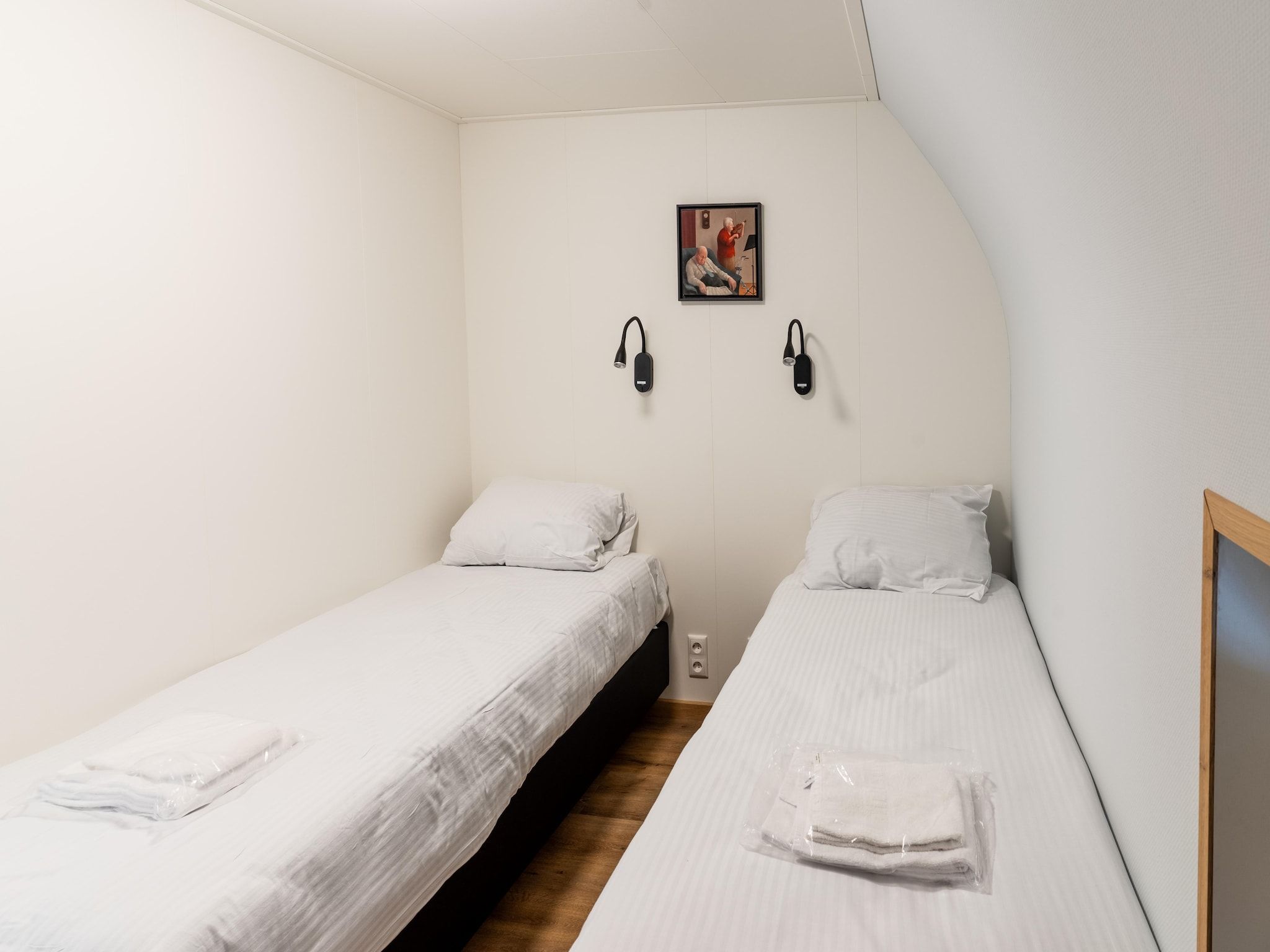 Een slaapkamer van 't Landgoed Baars 3 in Baars