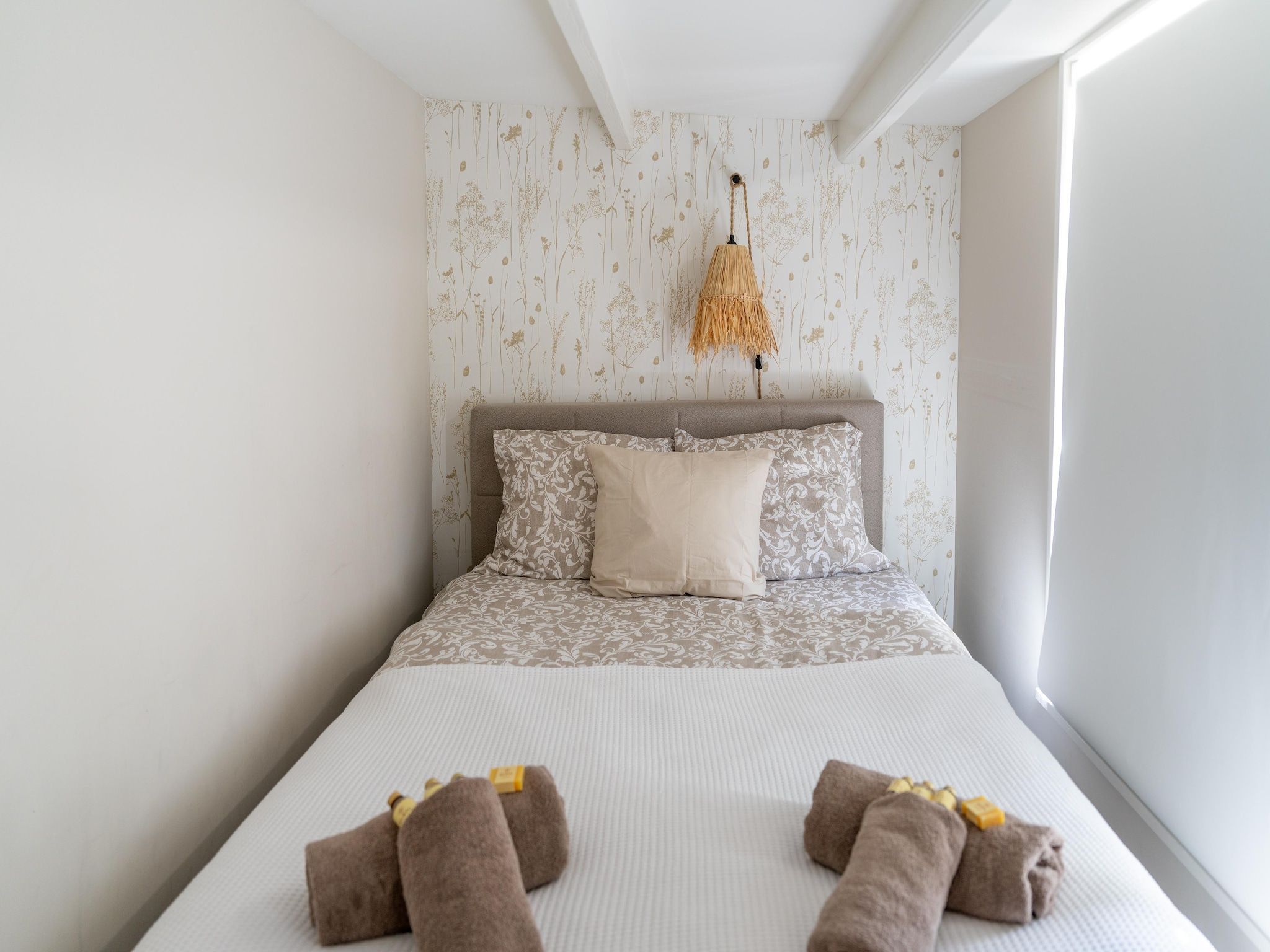 Een slaapkamer van Luxe vakantiehuis Veluwe met Wellness in Veluwe