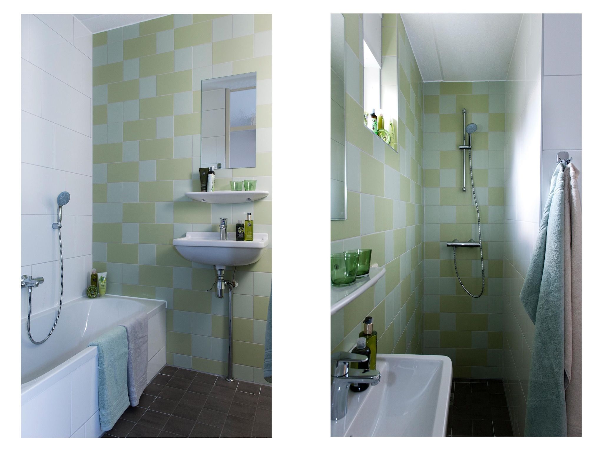 De badkamer van Fisker Wellness de Luxe VIP met sloep en buitenspa / 6 pers in Earnewald