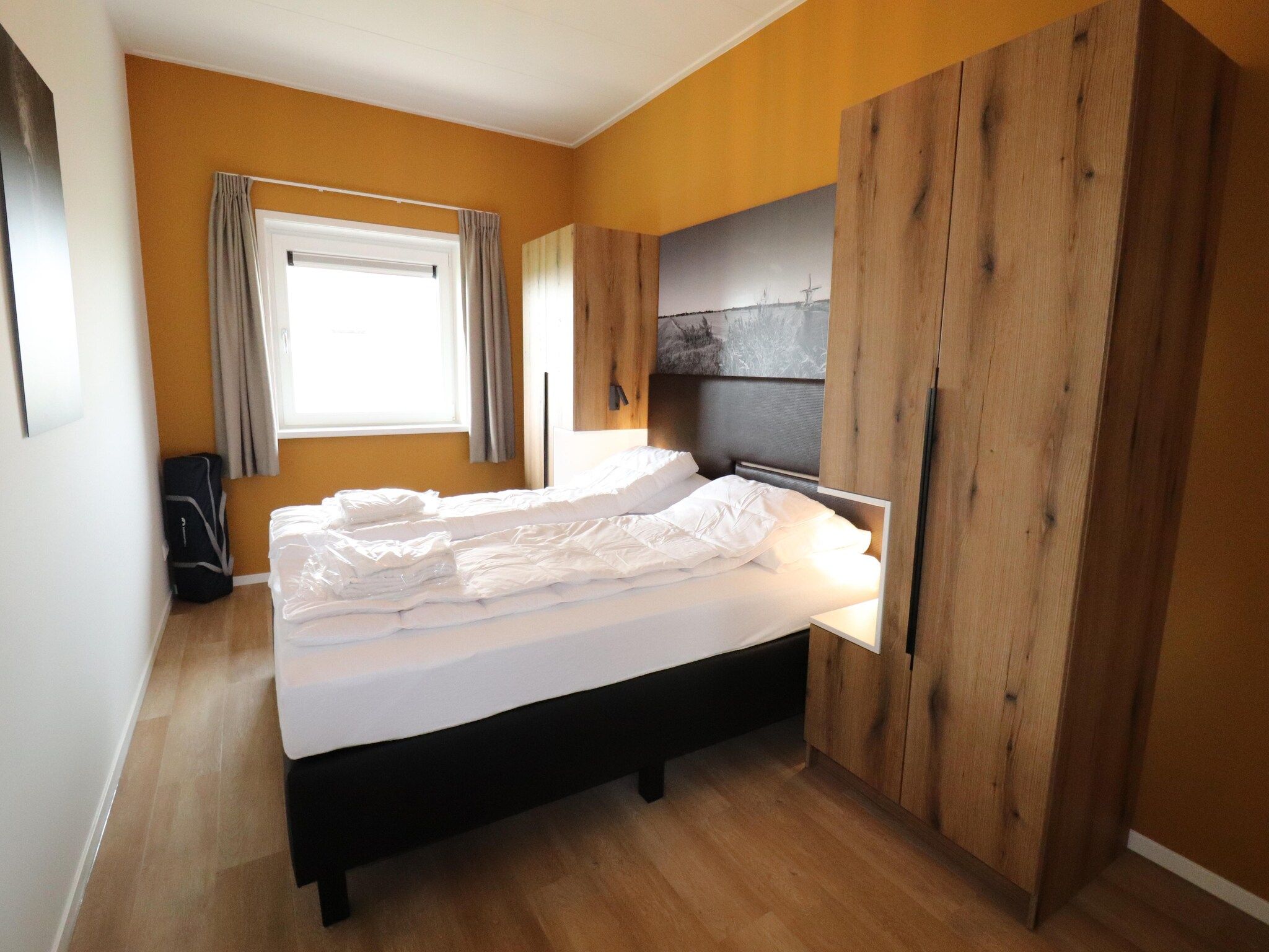 Een slaapkamer van Friese villa in Leons in Leons