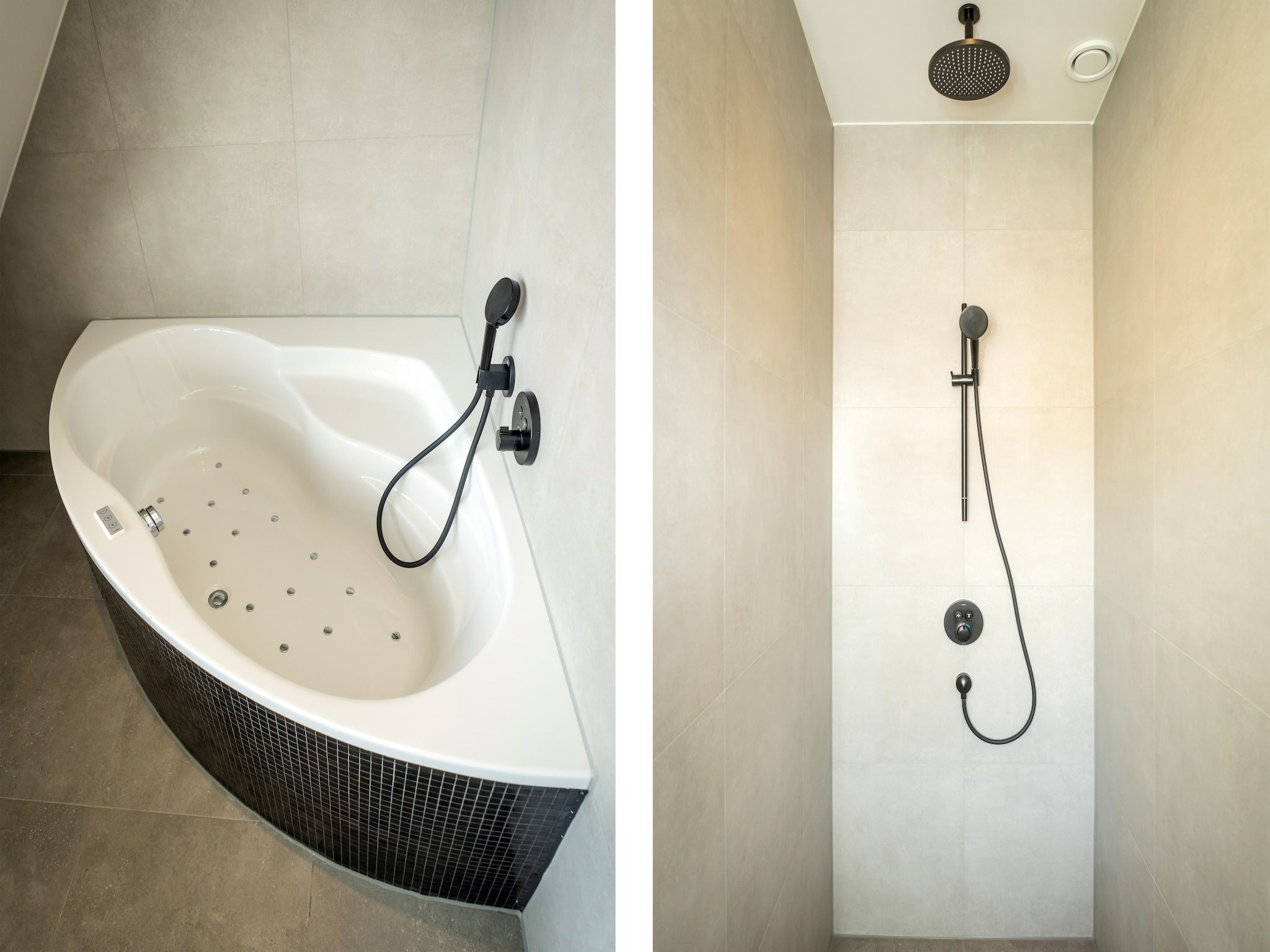 De badkamer van So What 25a in De Koog